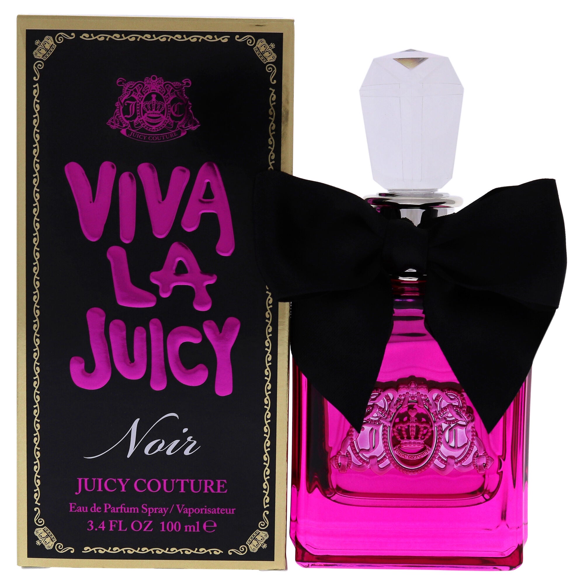 Viva La Juicy Noir by Juicy Couture for Women - 3.4 oz EDP Spray, See Description, hi-res image number 0