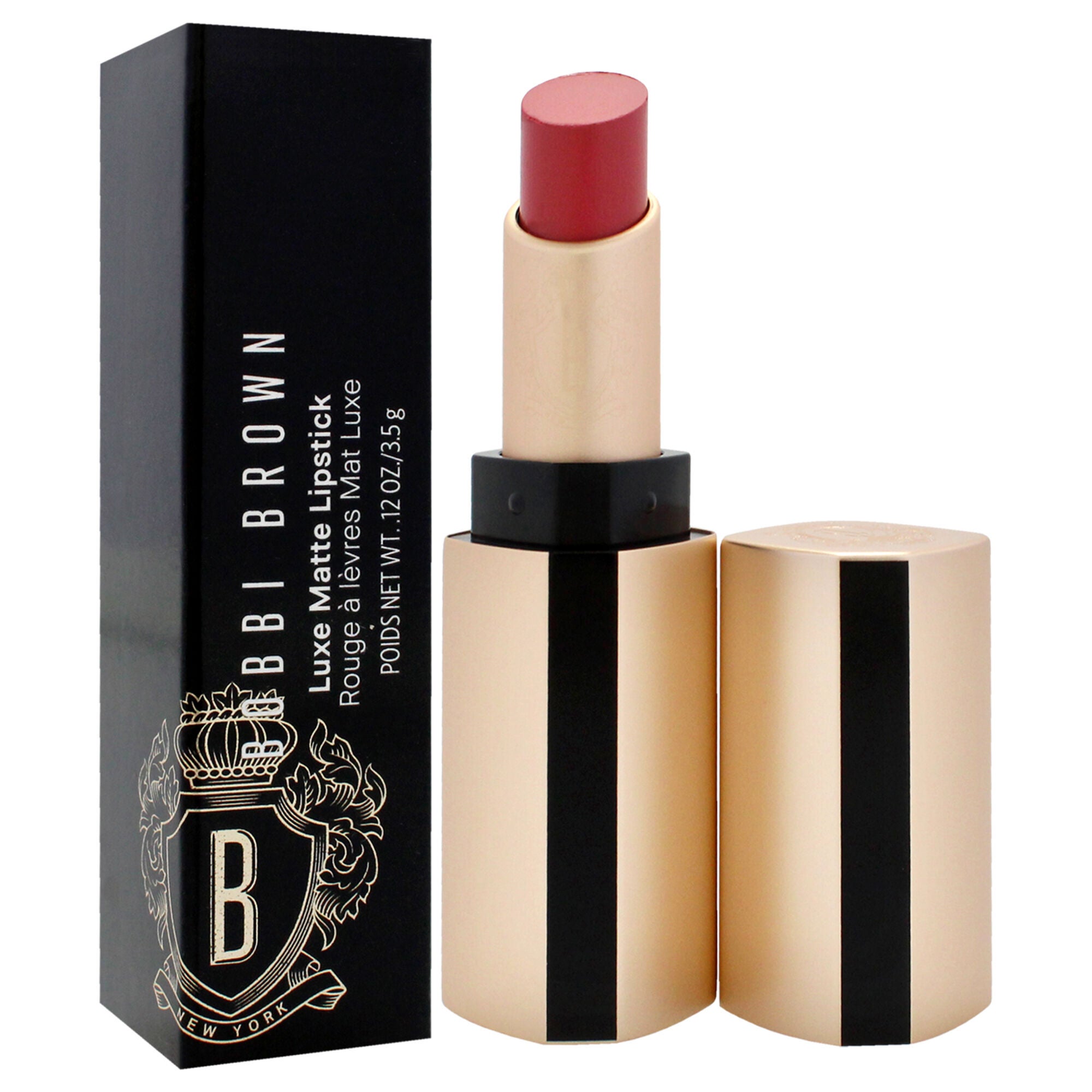 Luxe Matte Lipstick - 313 Big City by Bobbi Brown for Women - 0.12 oz Lipstick, See Description, alternate image number 2