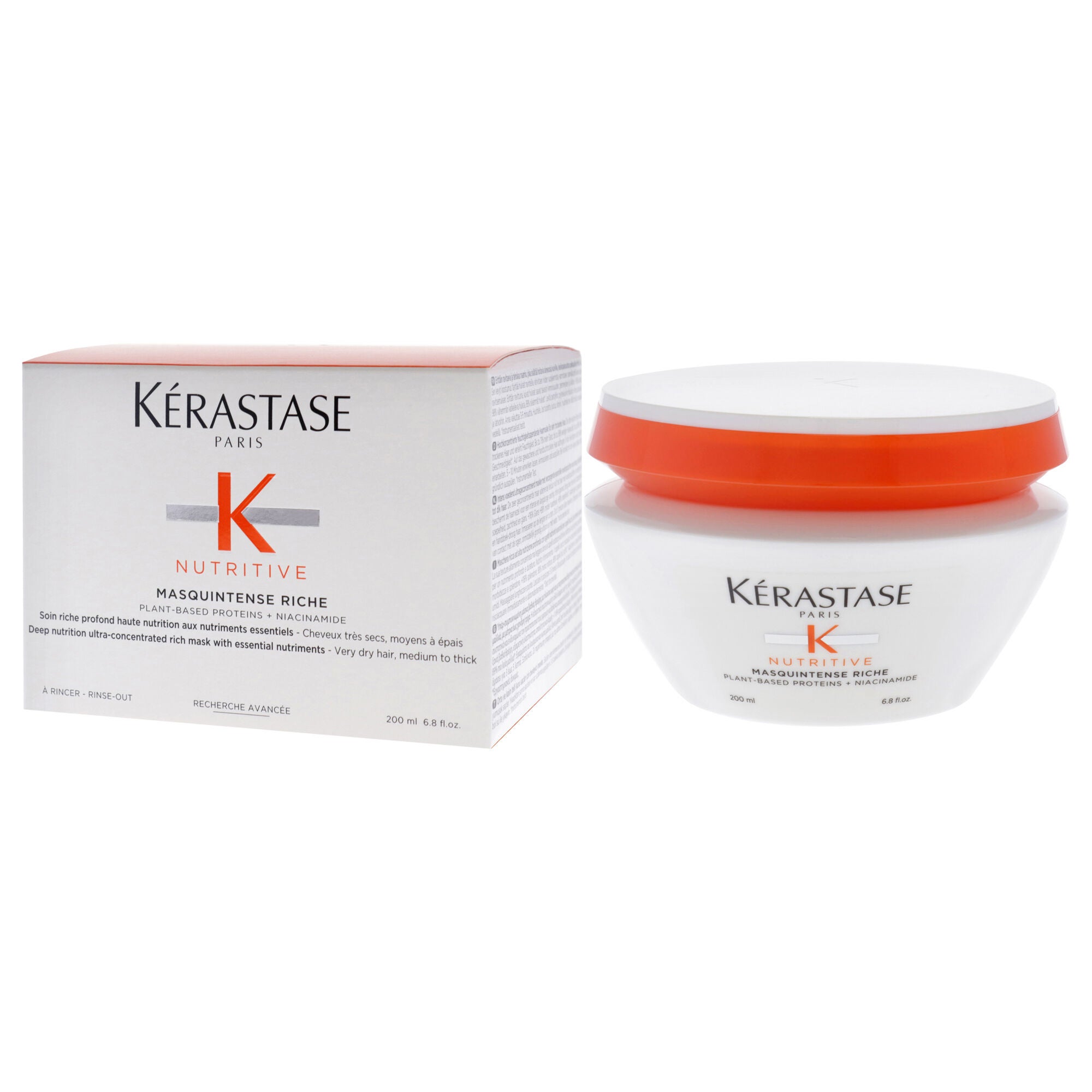Nutritive Masquintense Riche - Very Dry to Thick Hair by Kerastase for Unisex - 6.8 oz Masque, , alternate image number 8