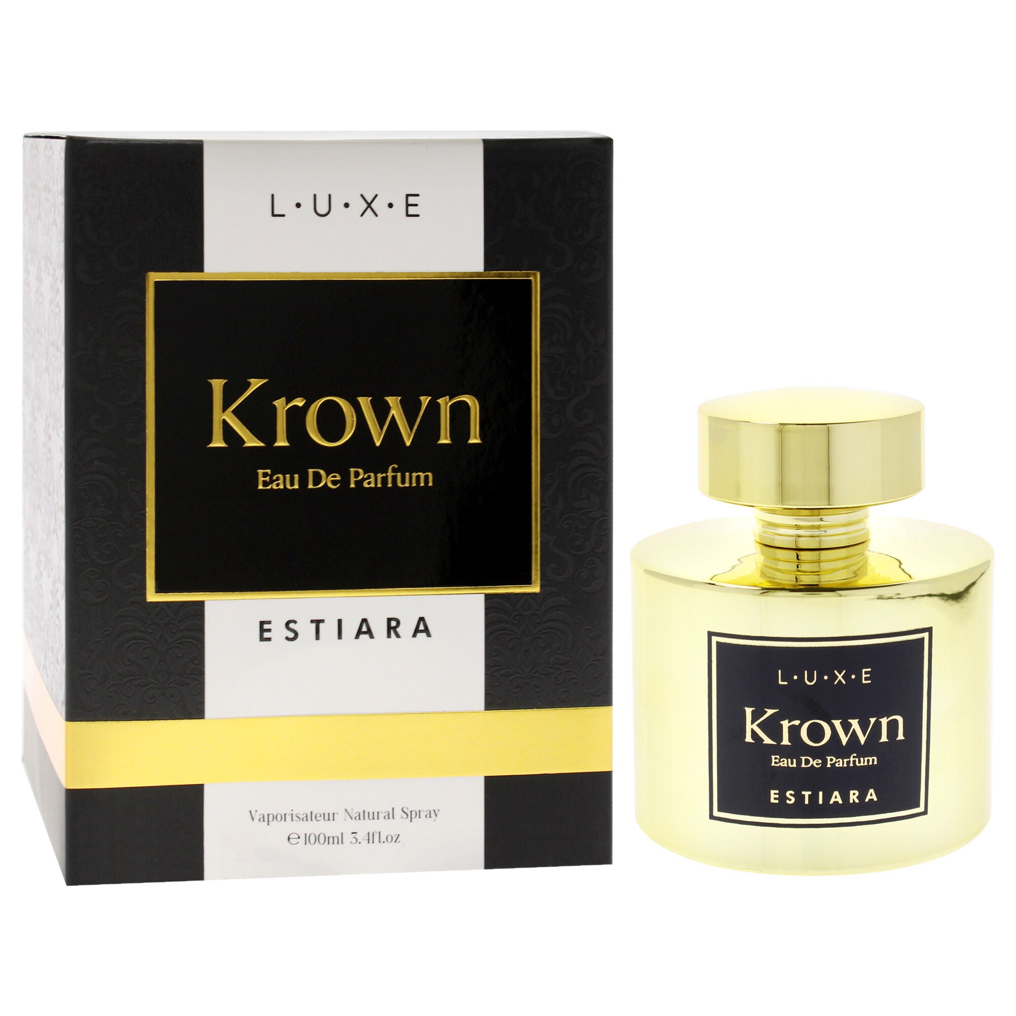 Luxe Krown by Estiara for Women - 3.4 oz EDP Spray, Clear, alternate image number 2