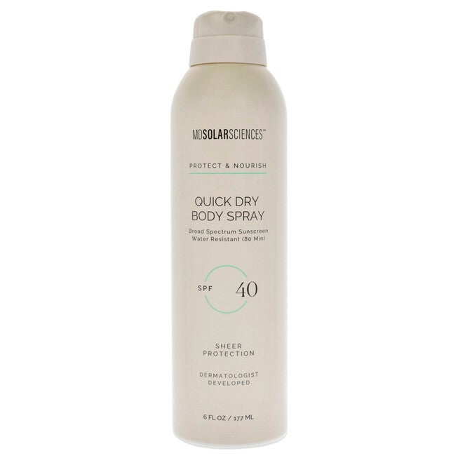 Quick Dry Body Spray SPF 40 by MDSolarSciences for Unisex - 6 oz Sunscreen, NA, hi-res image number null