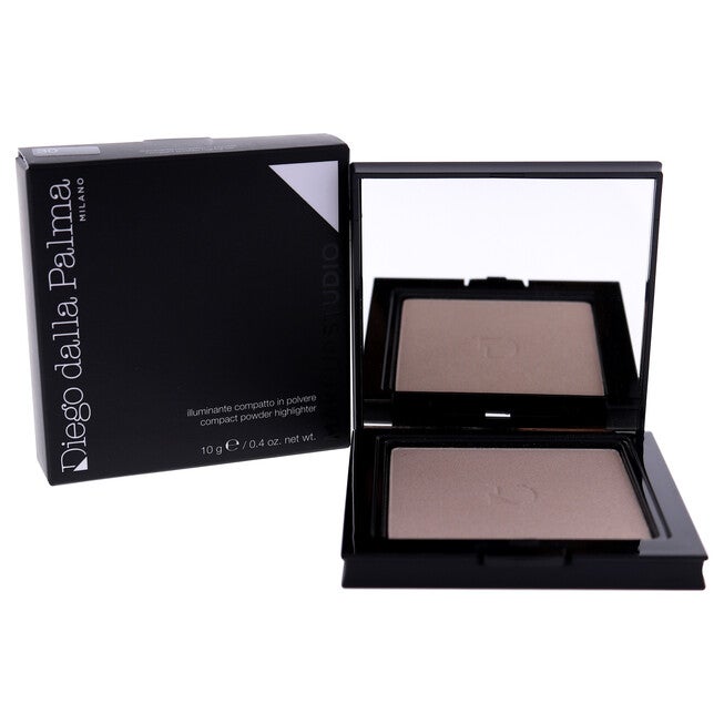Compact Powder Highlighter - 30 Cold Pink by Diego Dalla Palma for Women - 0.4 oz Highlighter, NA, alternate image number null