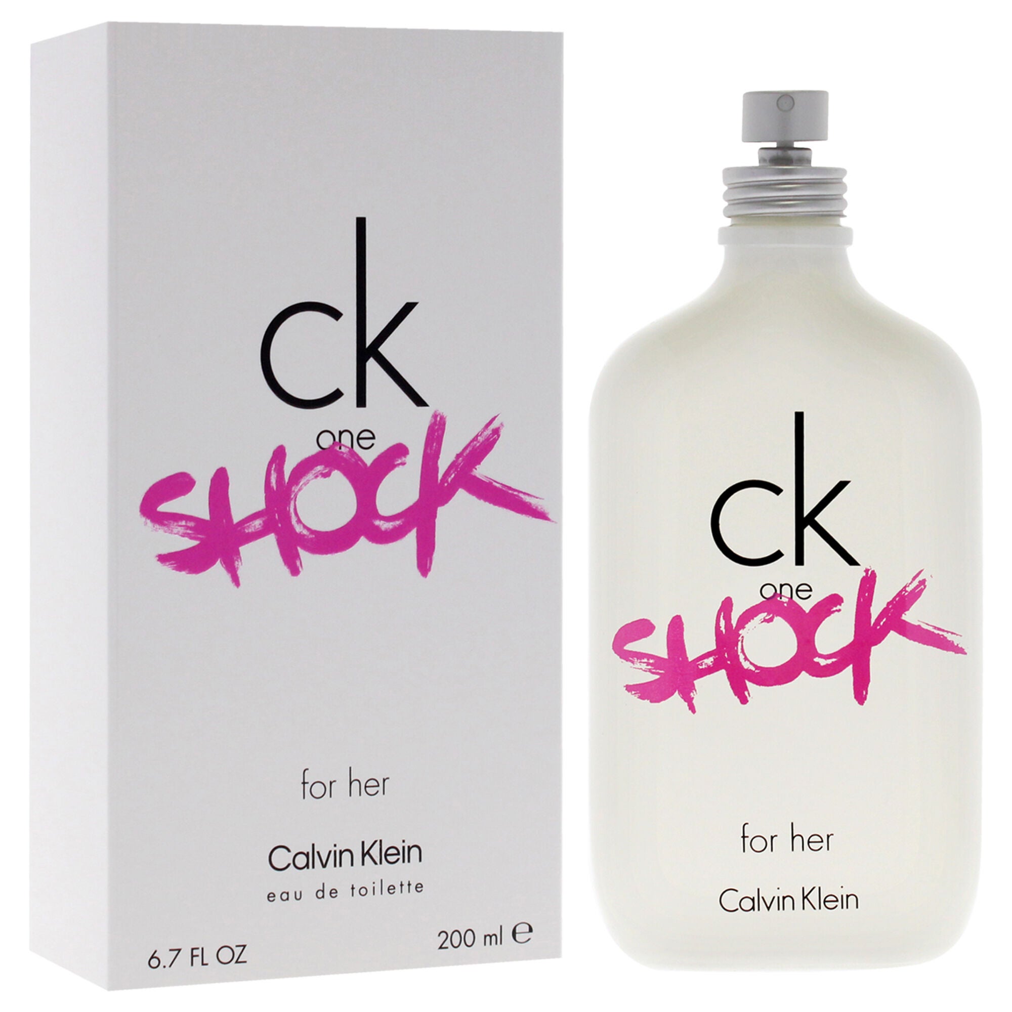CK One Shock For Her by Calvin Klein for Women - 6.7 oz EDT Spray, See Description, alternate image number 1