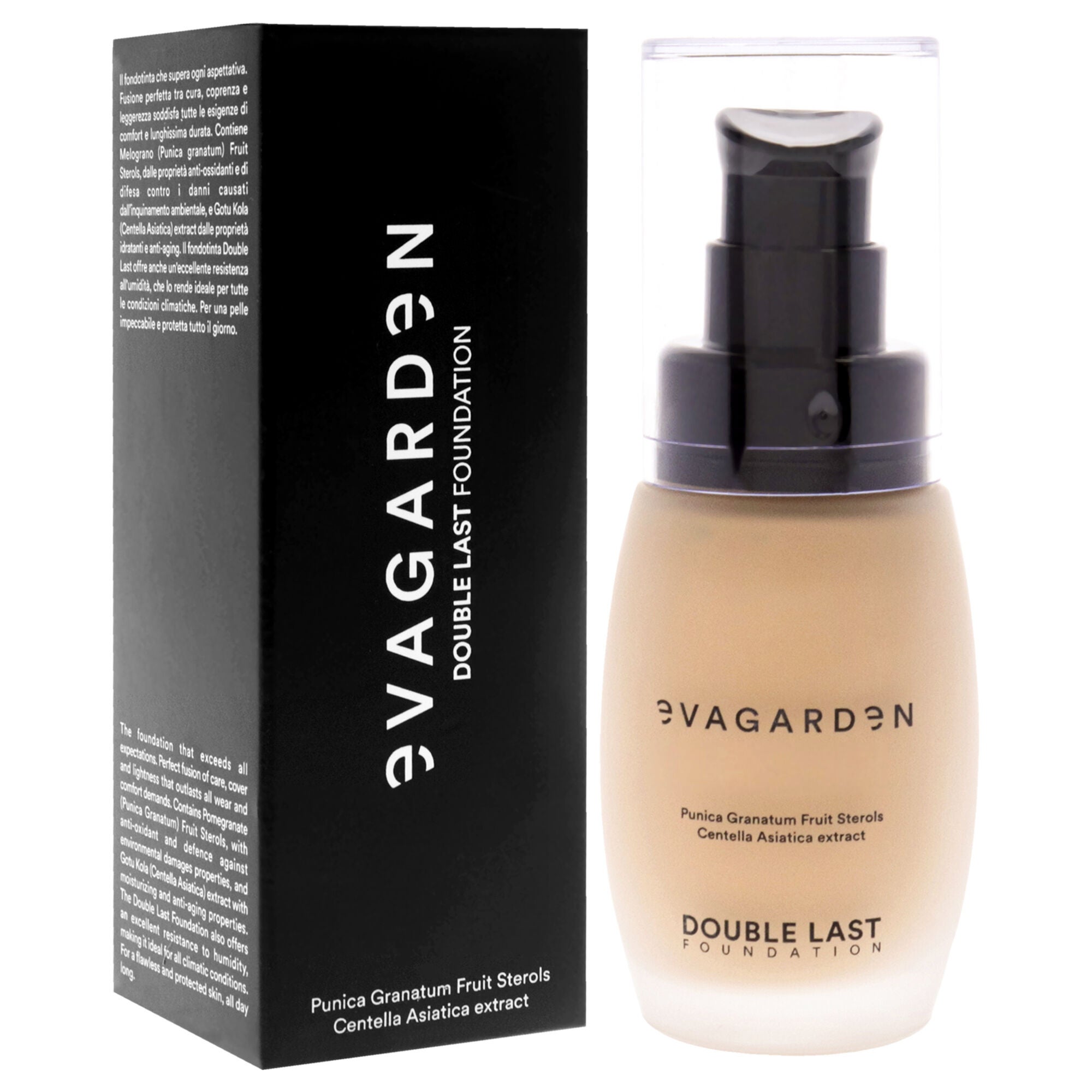 Double Last Foundation - 164 Almond by Evagarden for Women - 1.01 oz Foundation, See Description, alternate image number 2