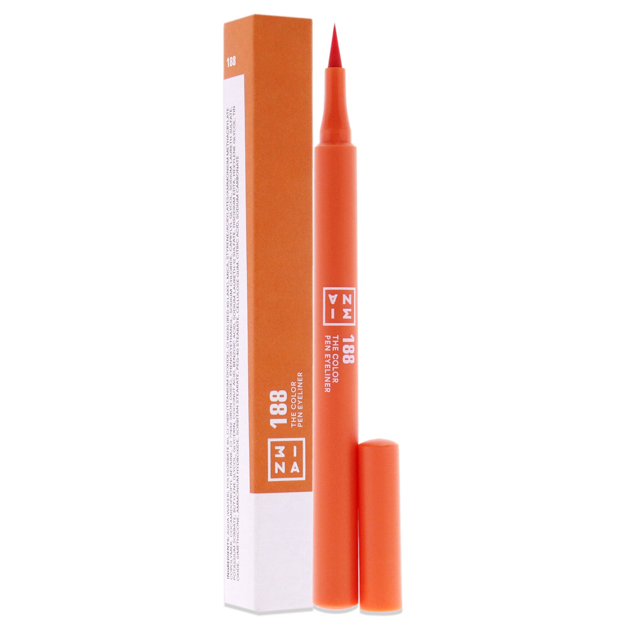 The Color Pen Eyeliner - 188 Orange by 3INA for Women - 0.034 oz Eyeliner, , alternate image number 6