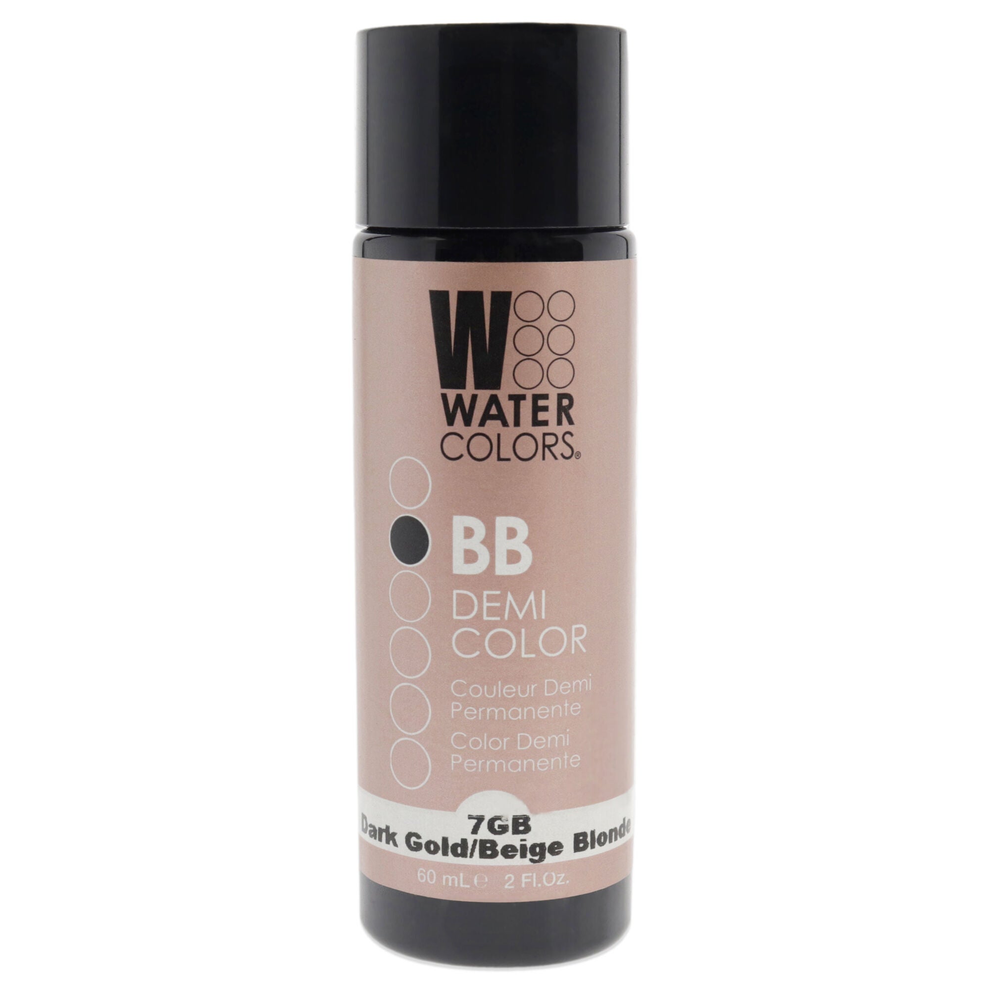 Watercolors BB Demi-Permanent Hair Color - 7GB Dark Golden Beige Blonde by Tressa for Unisex - 2 oz Hair Color, See Description, hi-res image number 0