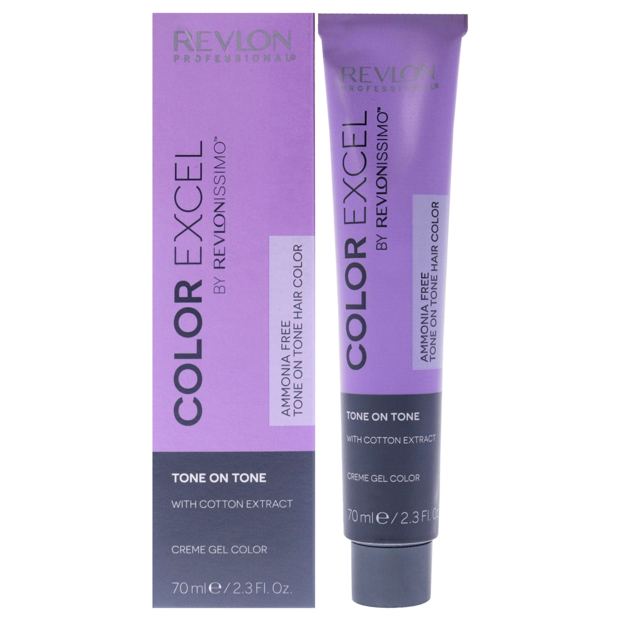 Revlonissimo Color Excel - 1 Black by Revlon for Unisex - 2.3 oz Hair Color, See Description, hi-res image number 0