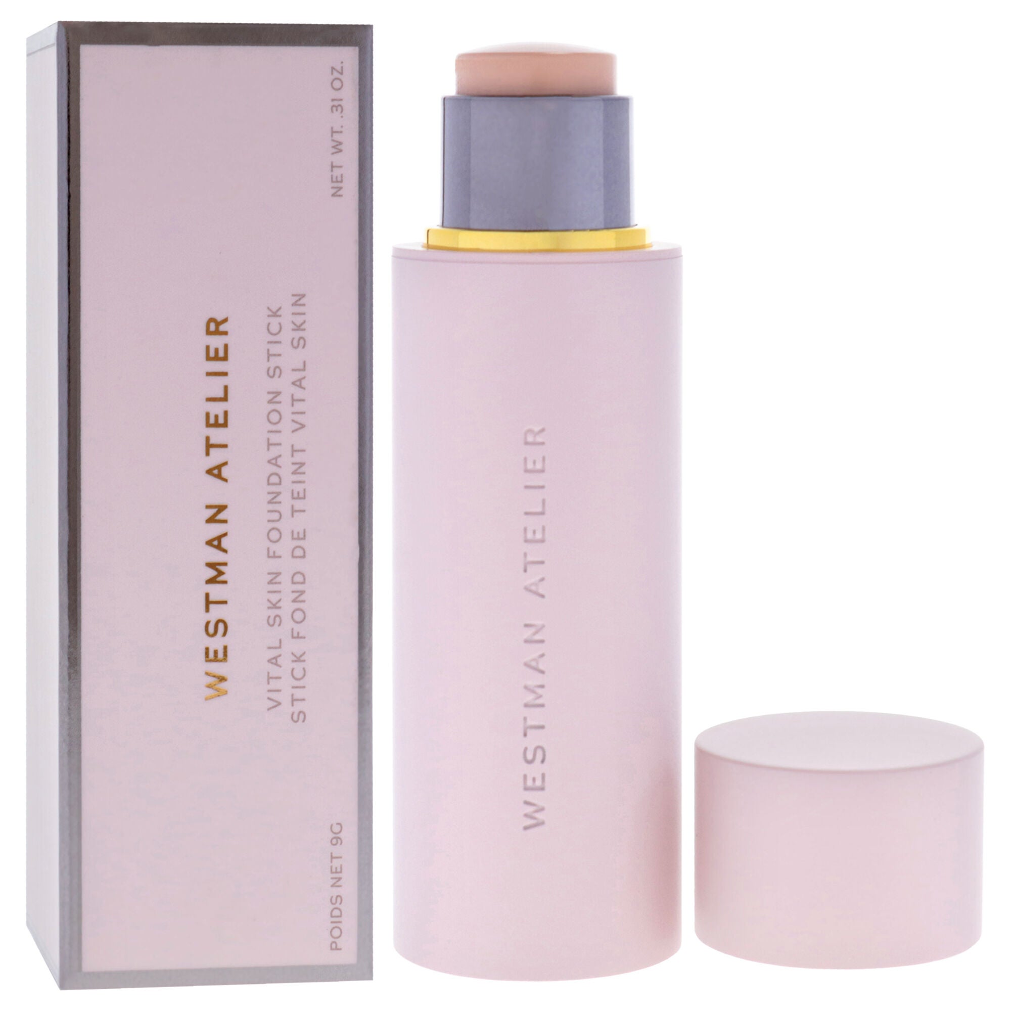 Vital Skin Foundation Stick - 0 Atelier by Westman Atelier for Women - 0.31 oz Foundation, Brown, alternate image number 2