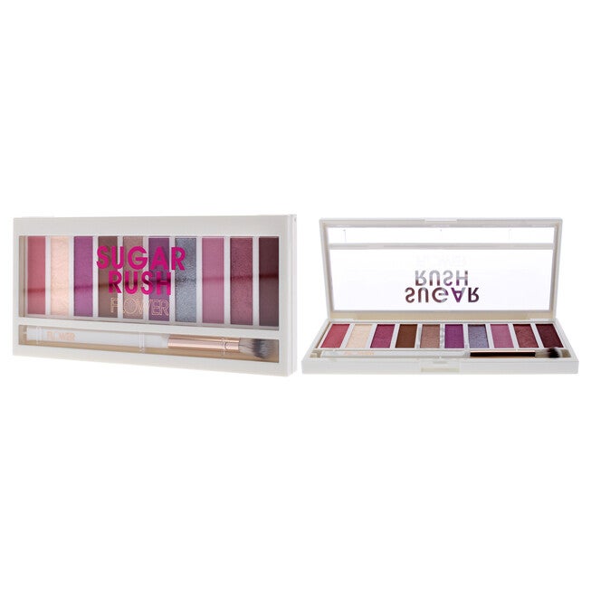 Shimmer and Shade Eyeshadow Palette - ES2 Sugar Rush by Flower Beauty for Women - 0.3 oz Eye Shadow, NA, alternate image number null