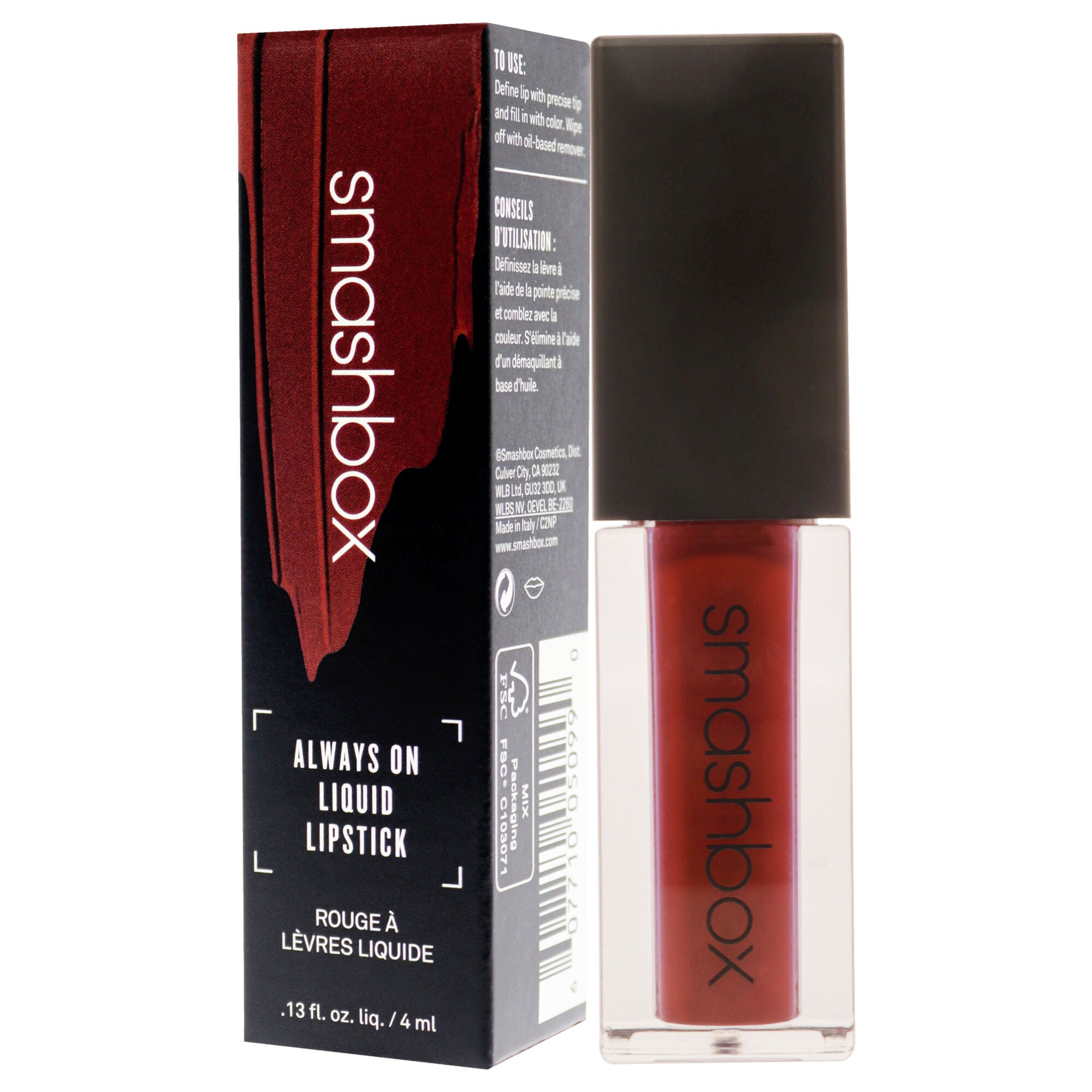 Always On Liquid Lipstick - Miss Conduct by SmashBox for Women - 0.13 oz Lipstick, See Description, alternate image number 3