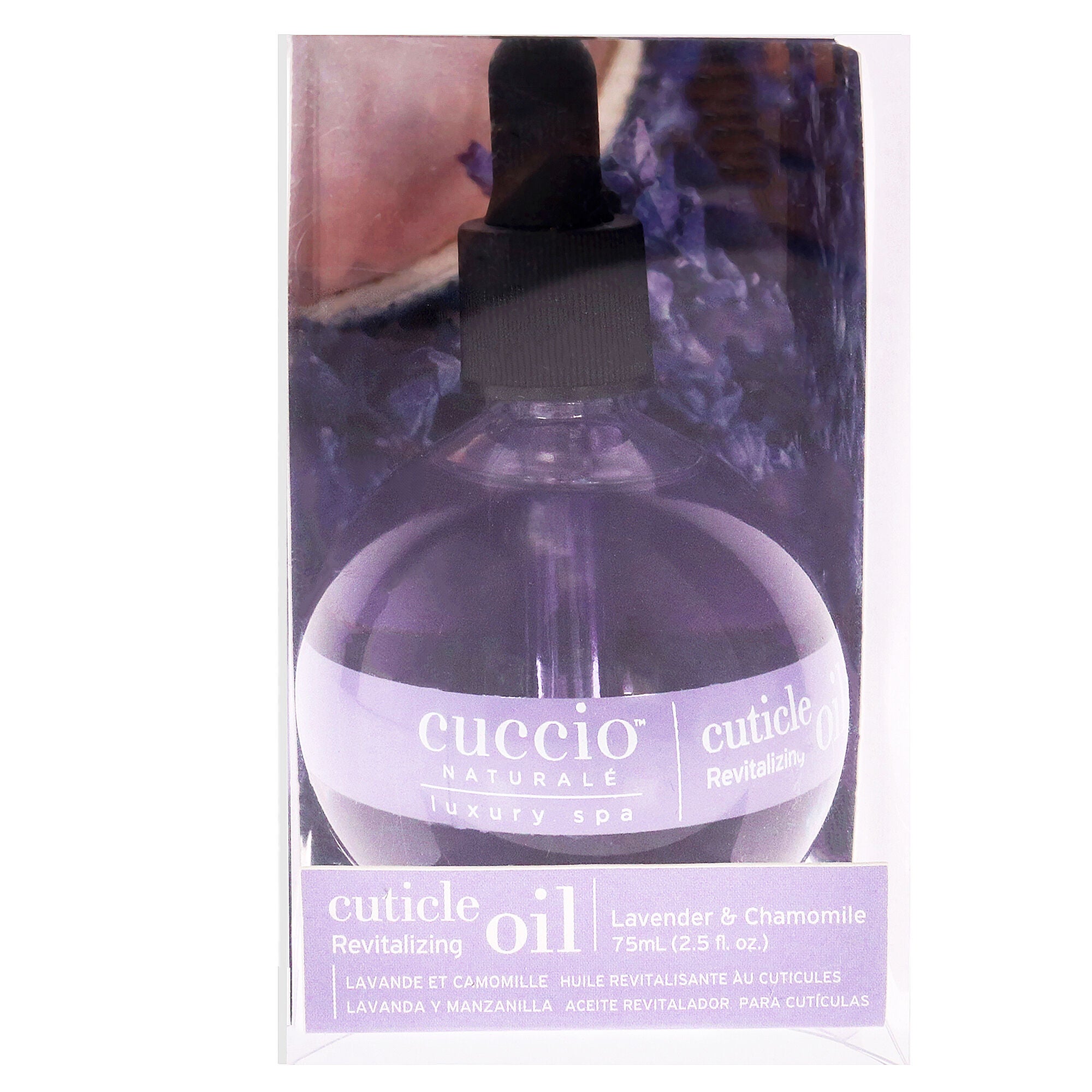 Cuticle Revitalizing Oil - Lavender and Chamomile by Cuccio Naturale for Unisex - 2.5 oz Oil, See Description, hi-res image number 0