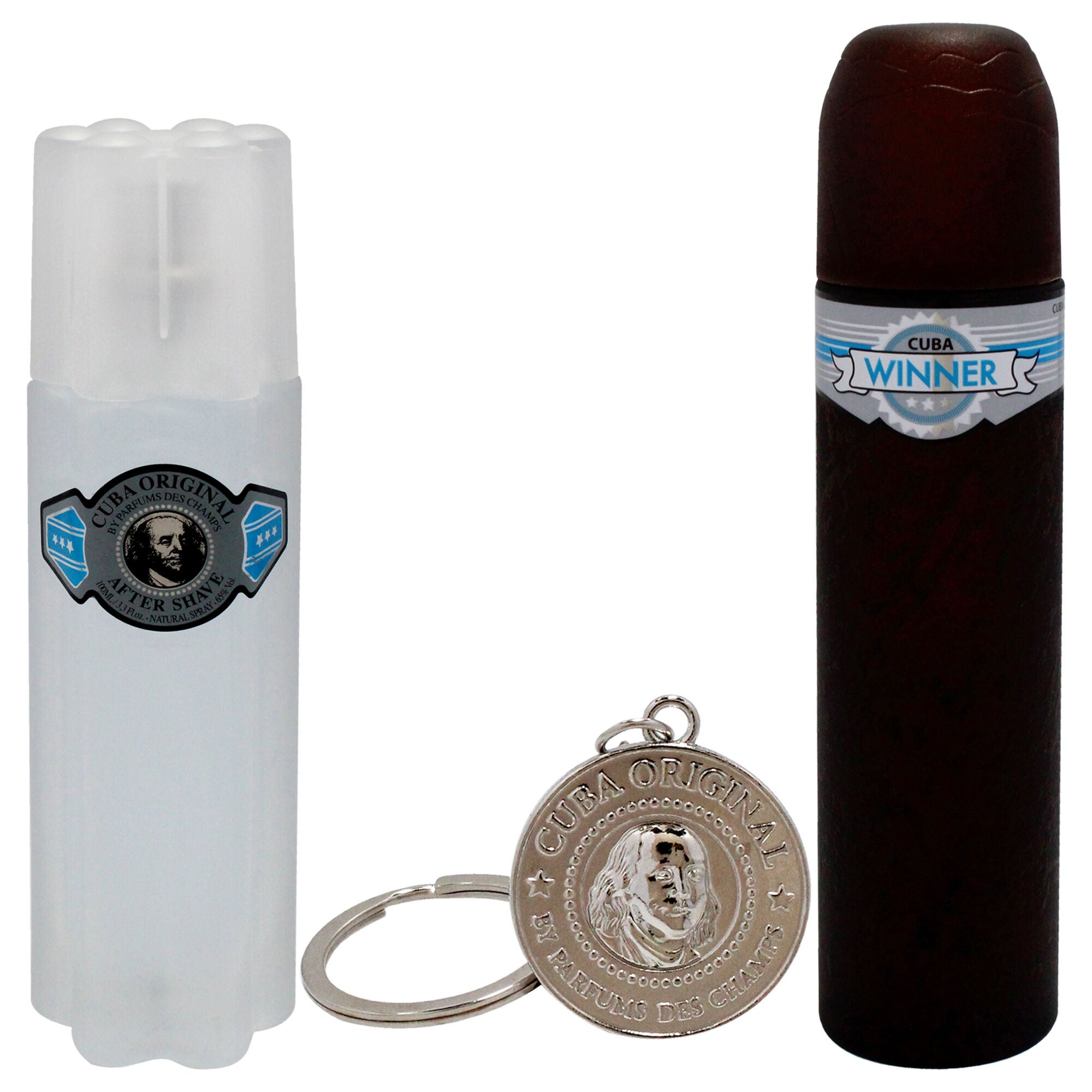 Cuba Winner by Cuba for Men - 3 Pc Gift Set 3.3oz EDT Spray, 3.3oz After Shave, Key Chain, , alternate image number 5