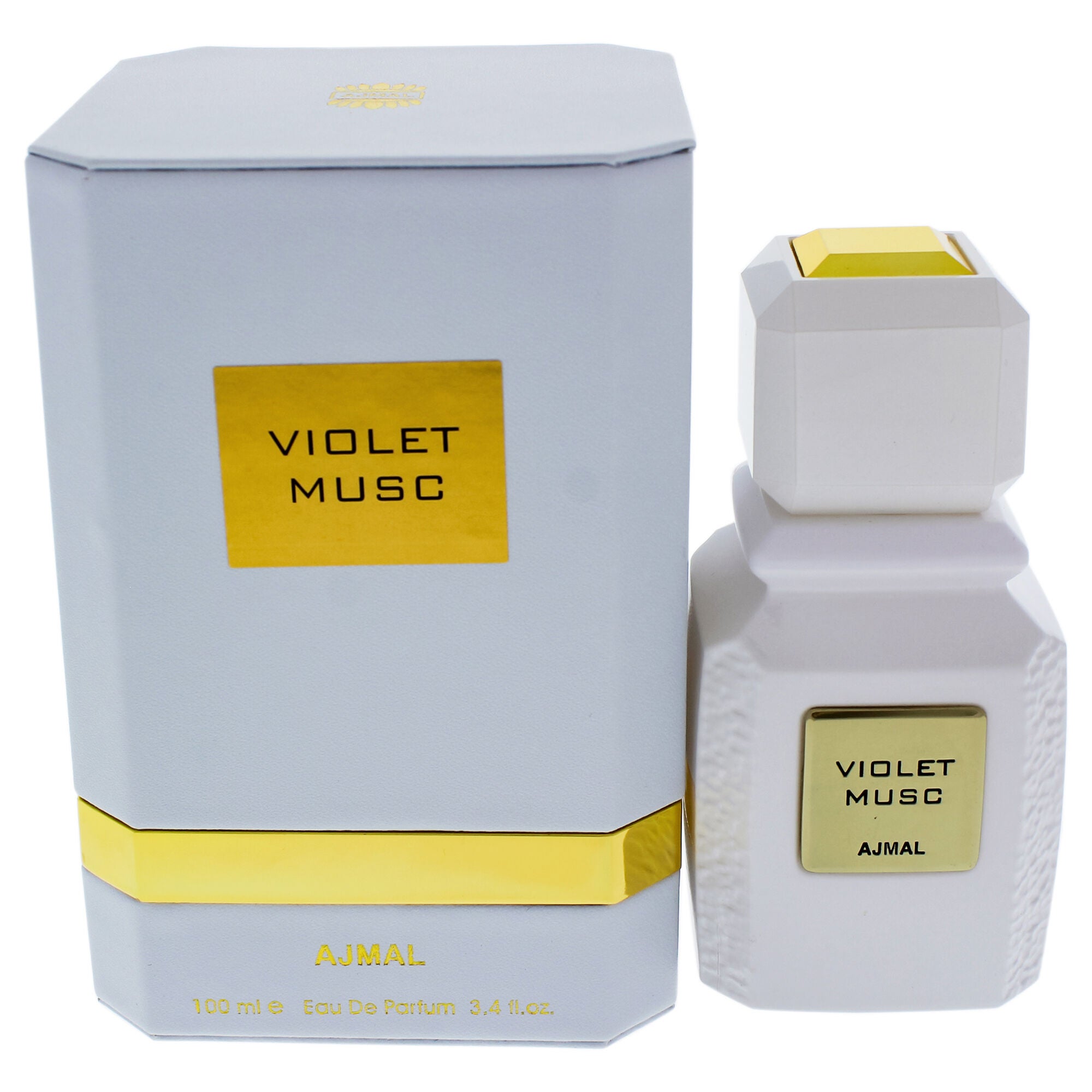 Violet Musc by Ajmal for Unisex - 3.4 oz EDP Spray, See Description, hi-res image number 0