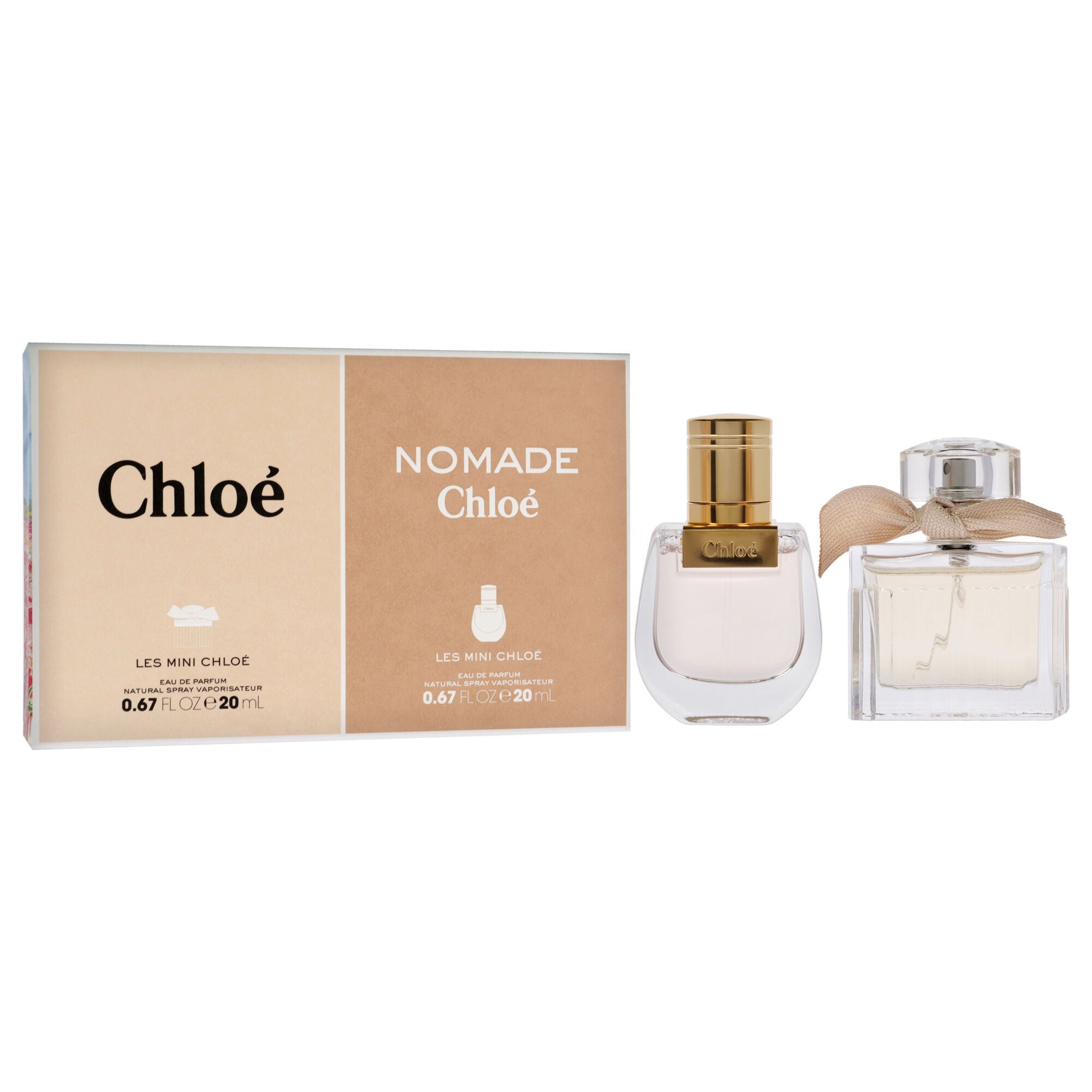 Chloe Les Mini Chloe by Chloe for Women - 2 Pc Gift Set 0.67oz EDP Spray, 0.67oz Nomade EDP Spray, See Description, alternate image number 1
