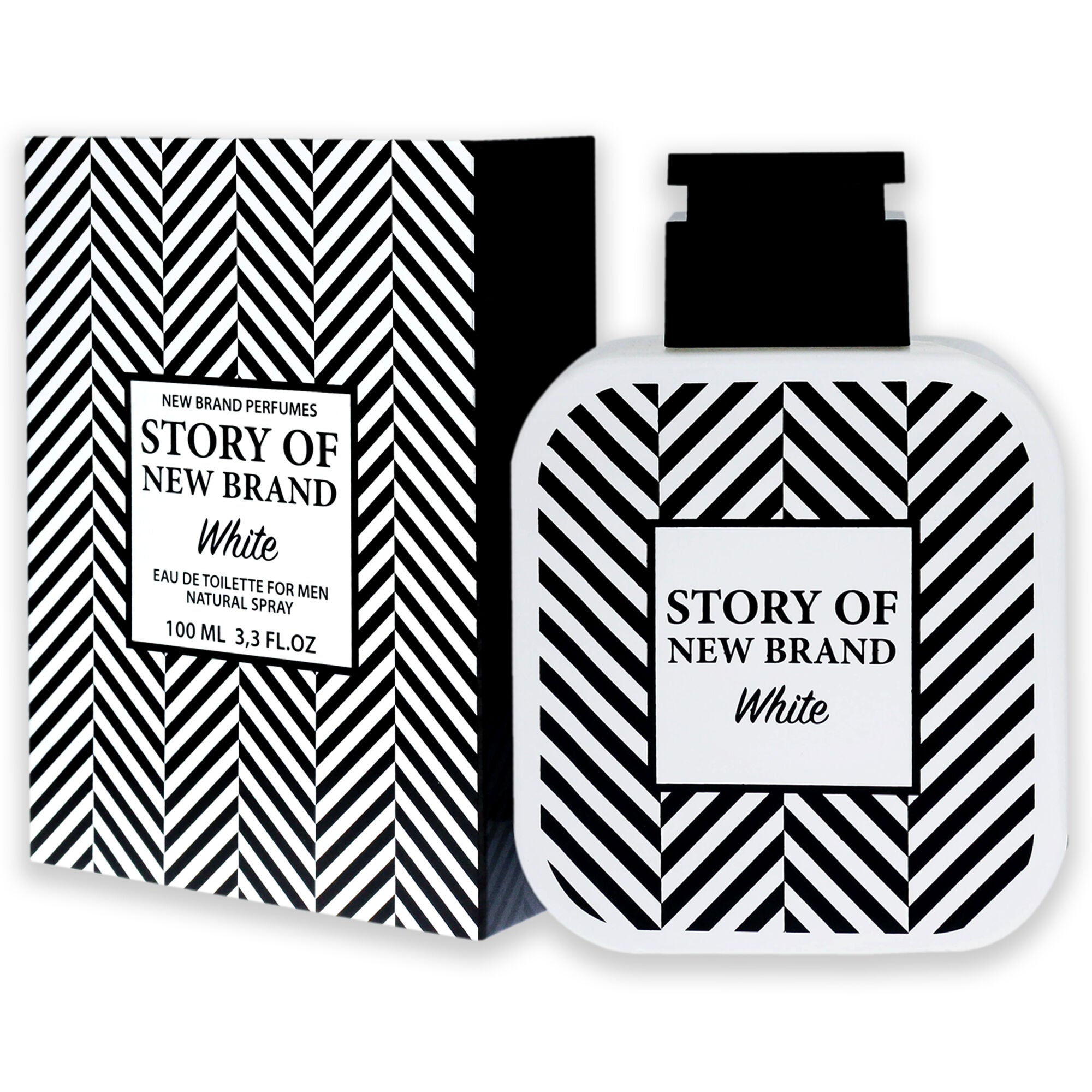 Story Of New Brand White by New Brand for Men - 3.3 oz EDT Spray, , alternate image number 7