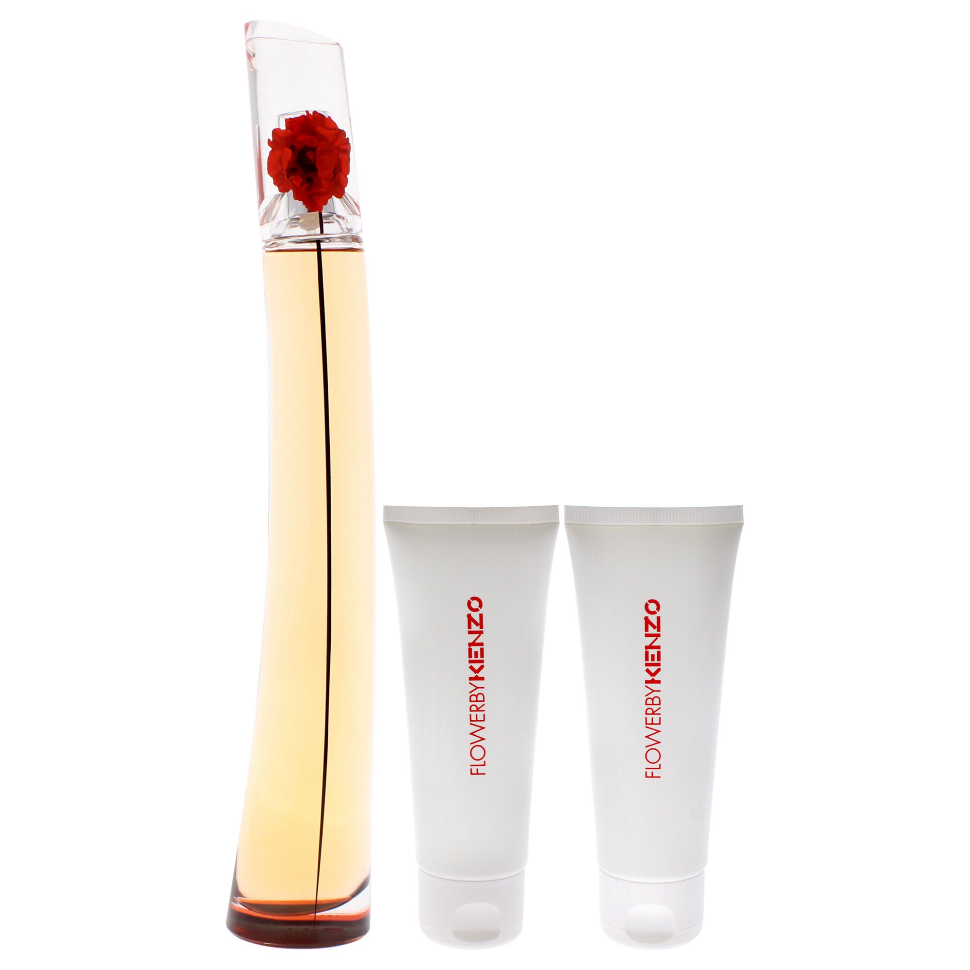 Flower LAbsolue by Kenzo for Women - 3 Pc Gift Set 3.3oz EDP Spray, 2 x 2.5oz Body Cream, See Description, alternate image number 1