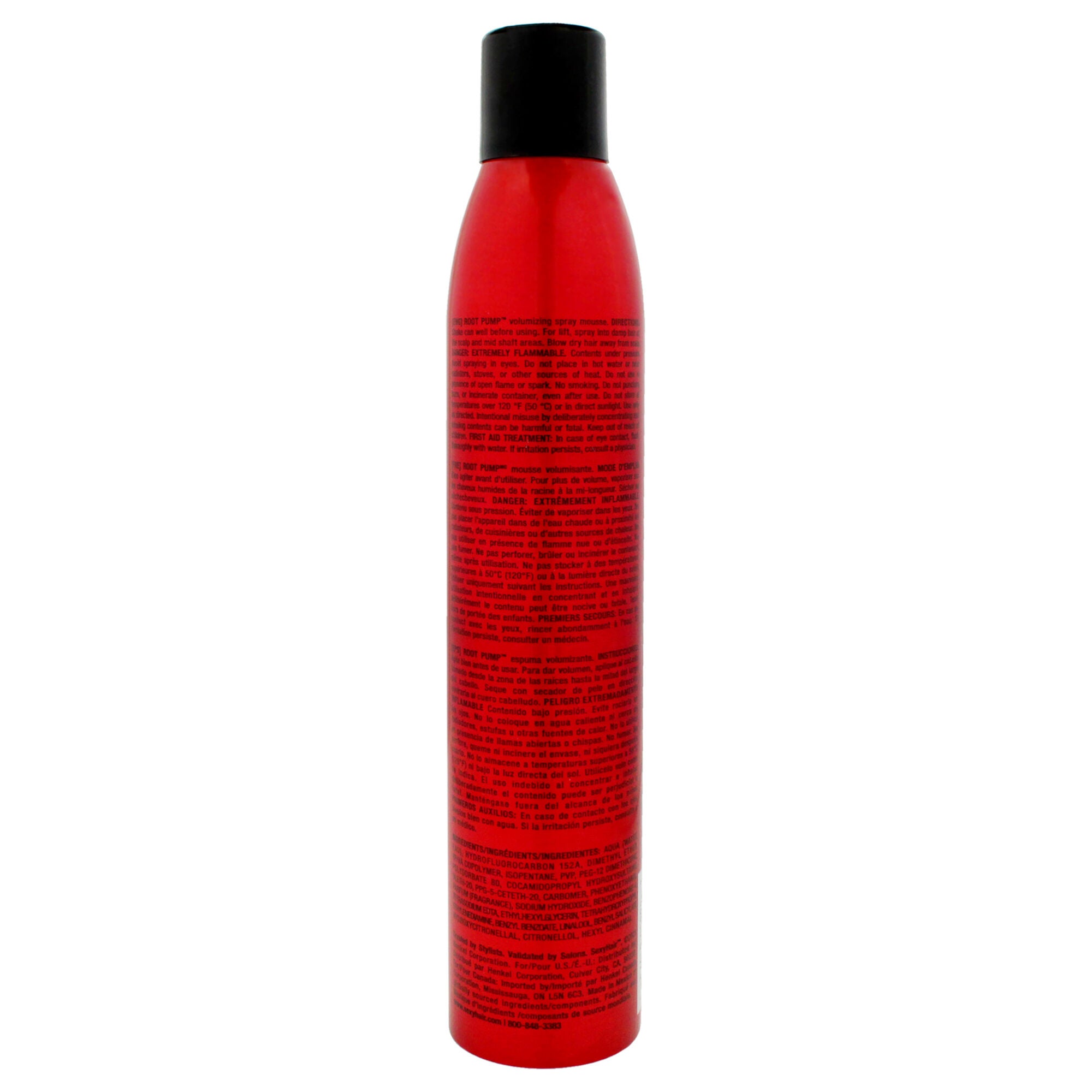 Big Sexy Hair Root Pump Spray Mousse by Sexy Hair for Unisex - 10 oz Mousse, See Description, alternate image number 2