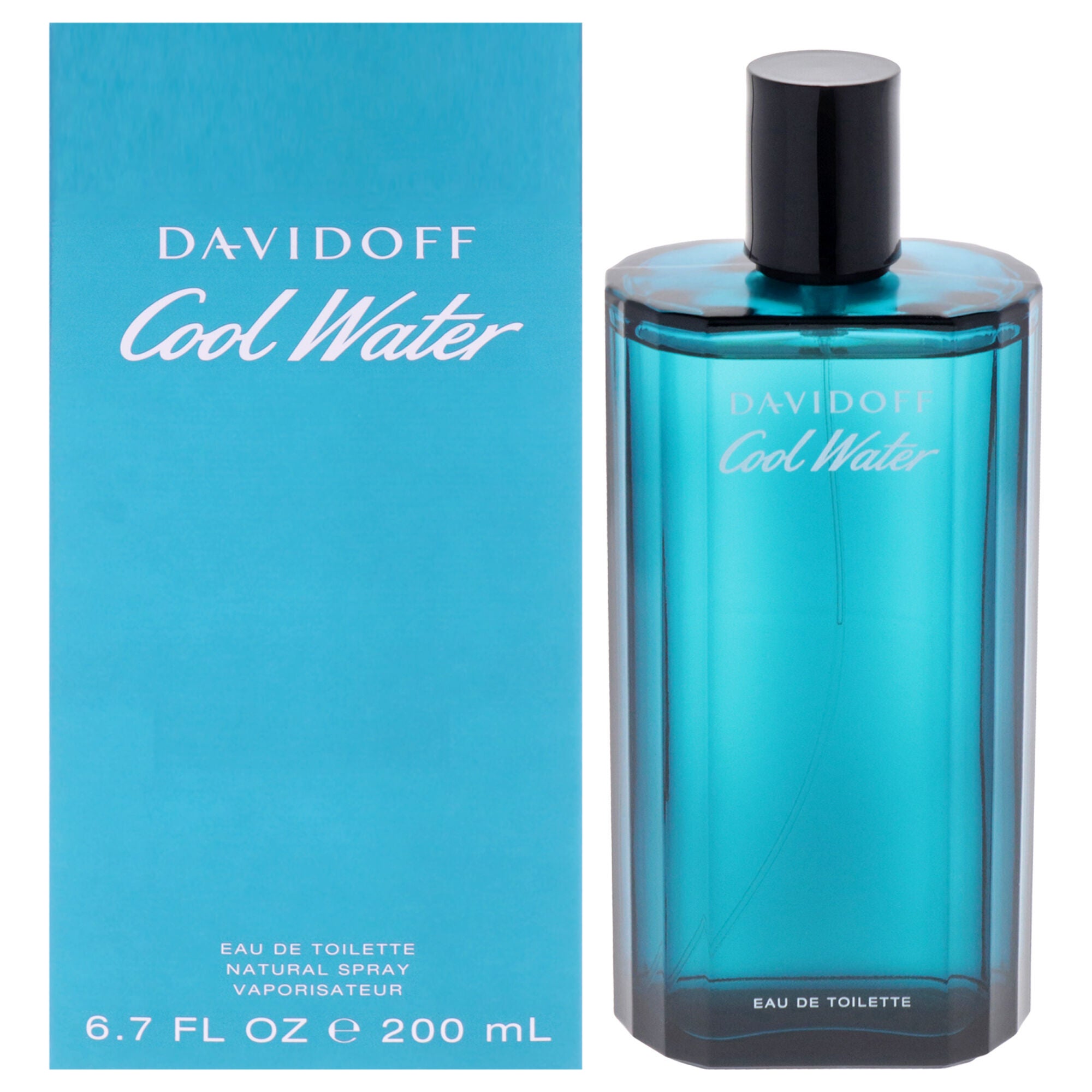 Cool Water by Davidoff for Men - 6.7 oz EDT Spray, See Description, hi-res image number 0