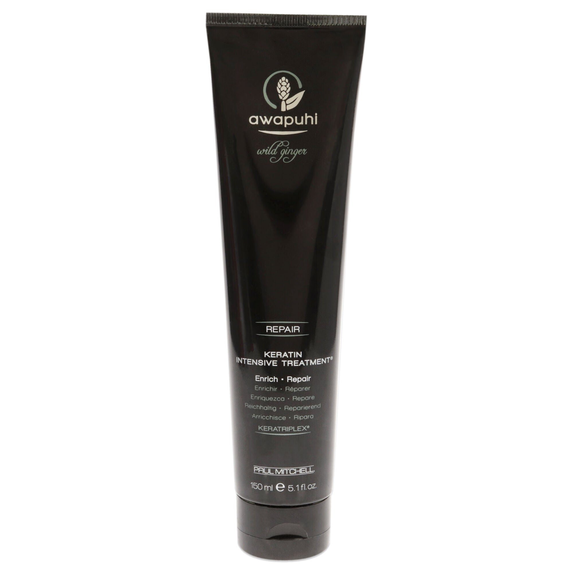 Awapuhi Wild Ginger Keratin Intensive Treatment by Paul Mitchell for Unisex - 5.1 oz Treatment, See Description, hi-res image number 0