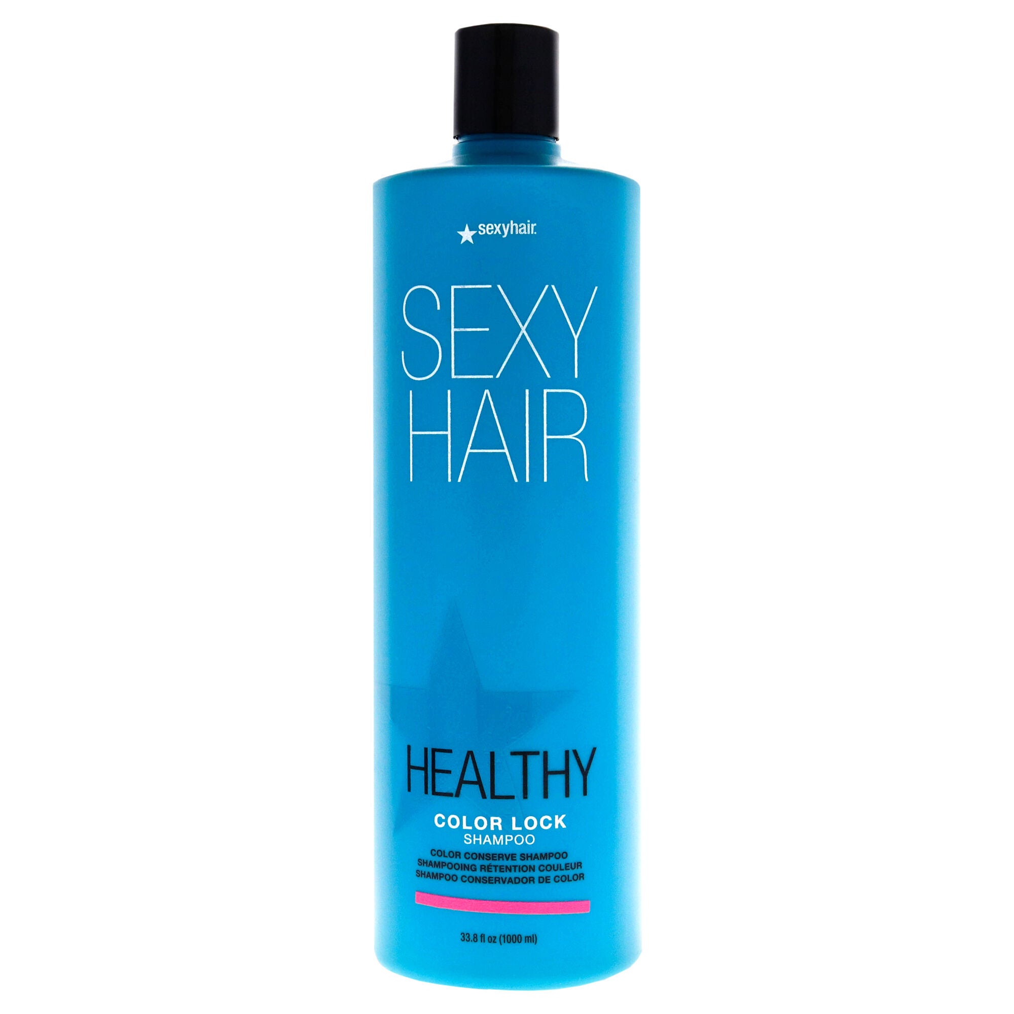Sexy Hair Healthy Color Lock Shampoo by Sexy Hair for Unisex - 33.8 oz Shampoo, See Description, hi-res image number 0