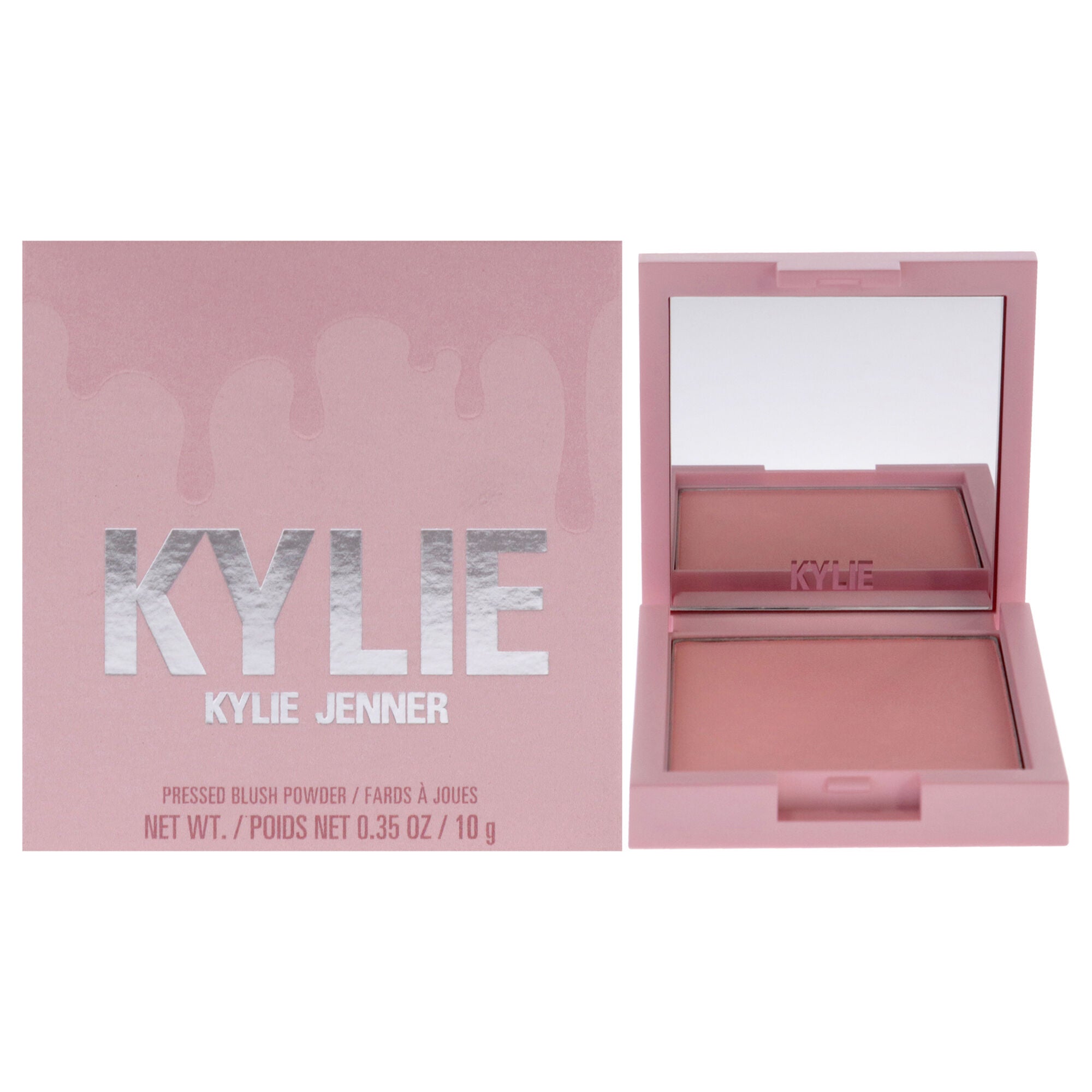 Pressed Blush Powder - 334 Pink Power by Kylie Cosmetics for Women - 0.35 oz Blush, See Description, hi-res image number 0