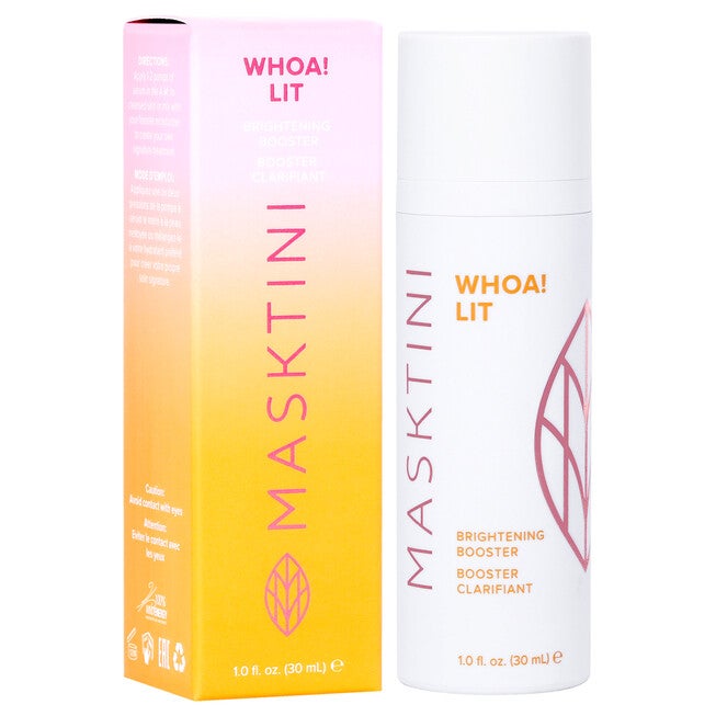 Whoa! Lit Brightening Booster by Masktini for Women - 1 oz Booster, See Description, alternate image number 1