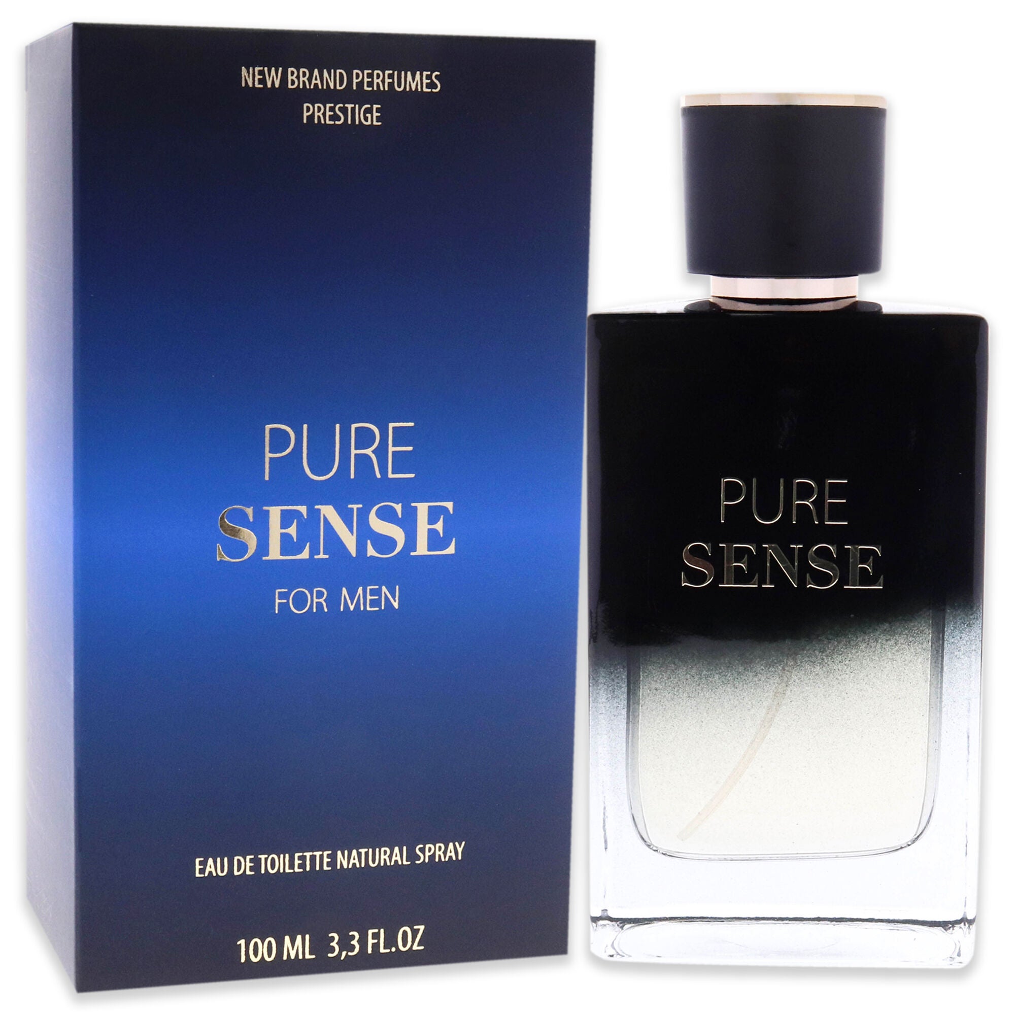 Pure Sense by New Brand for Men - 3.3 oz EDT Spray, See Description, alternate image number 2