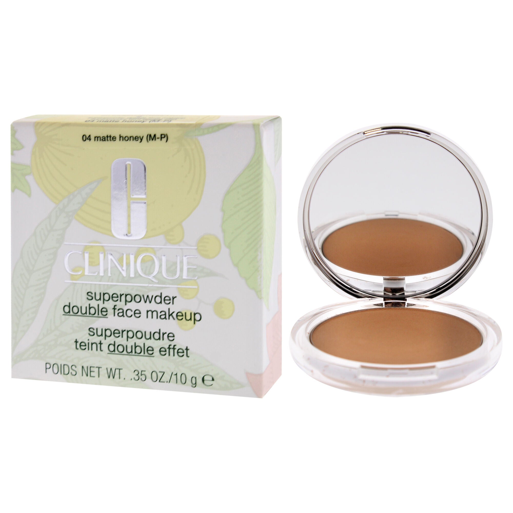 Superpowder Double Face Makeup - 04 Matte Honey (M-P)-Dry Combination by Clinique for Women - 0.35 oz Powder, See Description, alternate image number 3