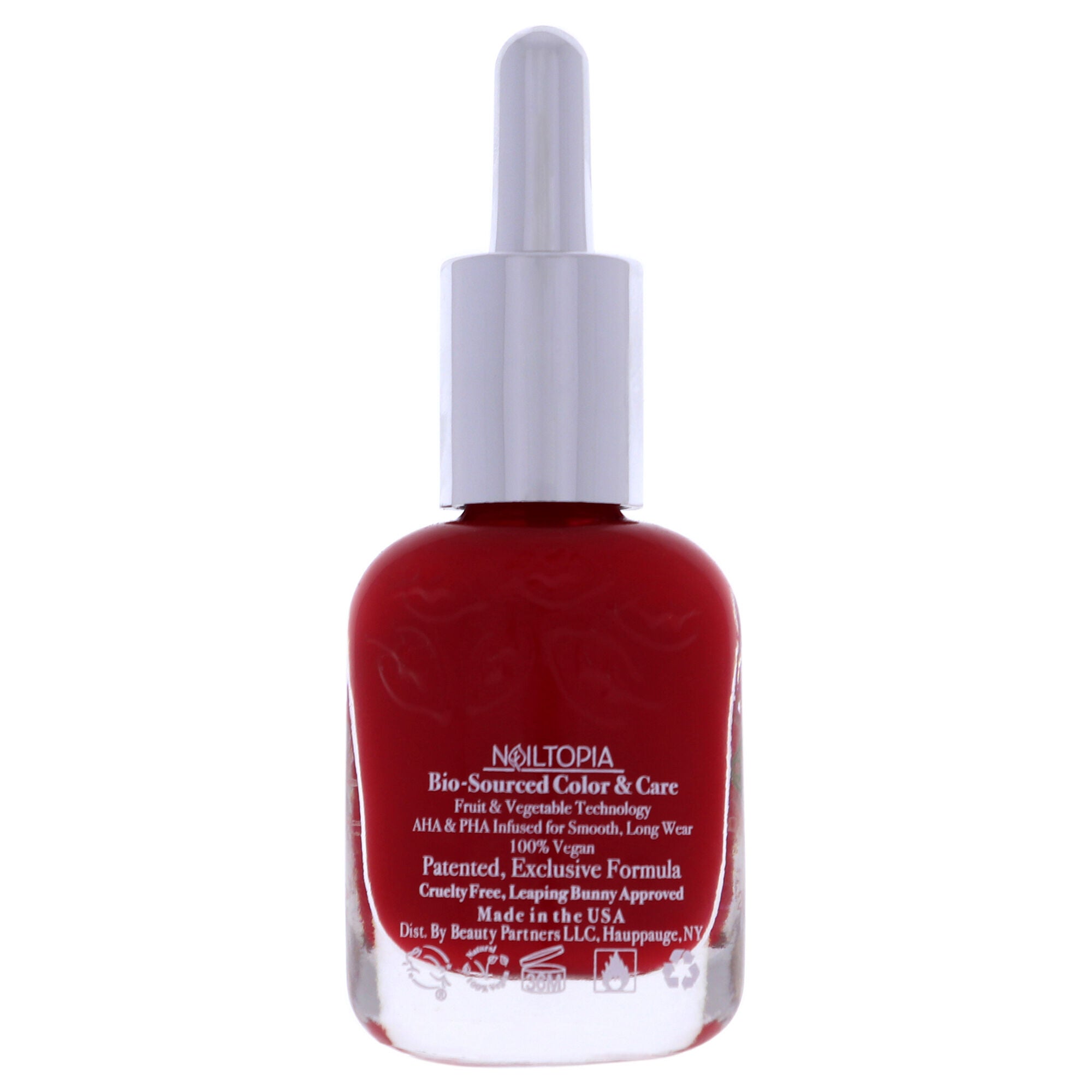 Bio-Sourced Chip Free Nail Lacquer - Goodnight Kiss by Nailtopia for Women - 0.41 oz Nail Polish, See Description, alternate image number 4