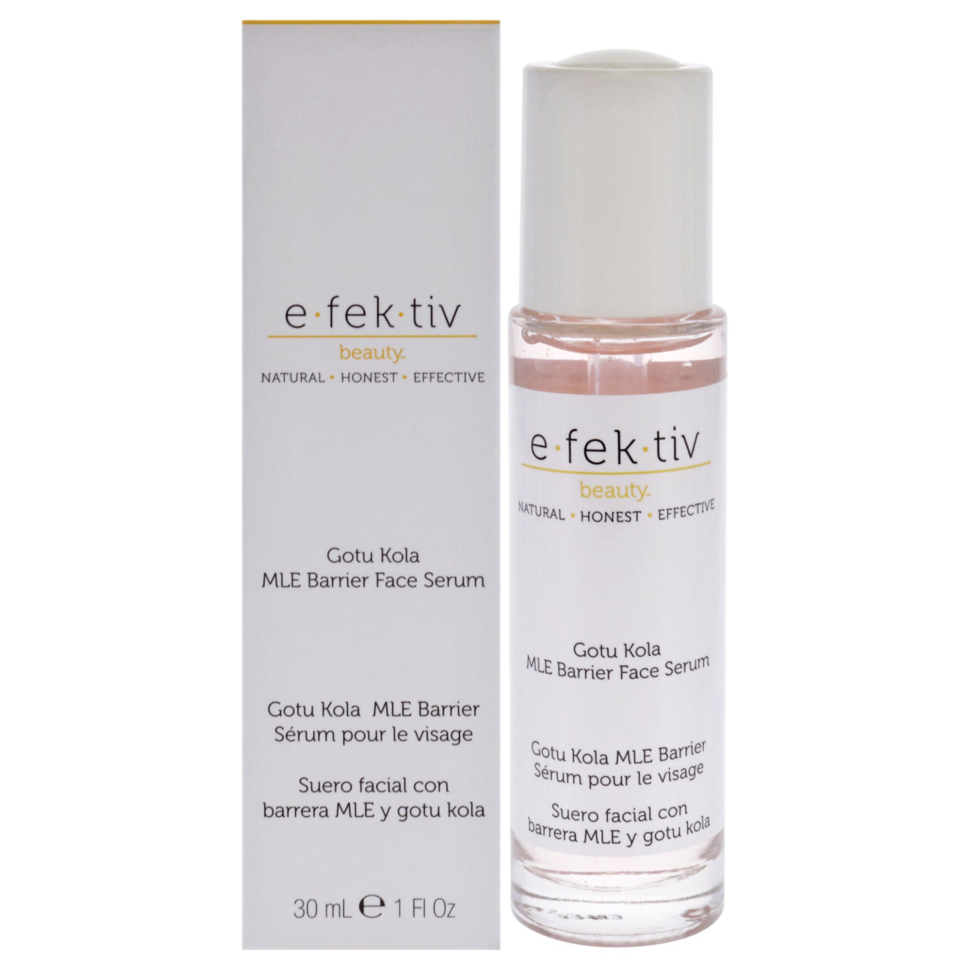 Gotu Kola Plus Ceramide 3 MLE Barrier Face Serum by e.fek.tiv for Unisex - 1 oz Serum, See Description, hi-res image number 0