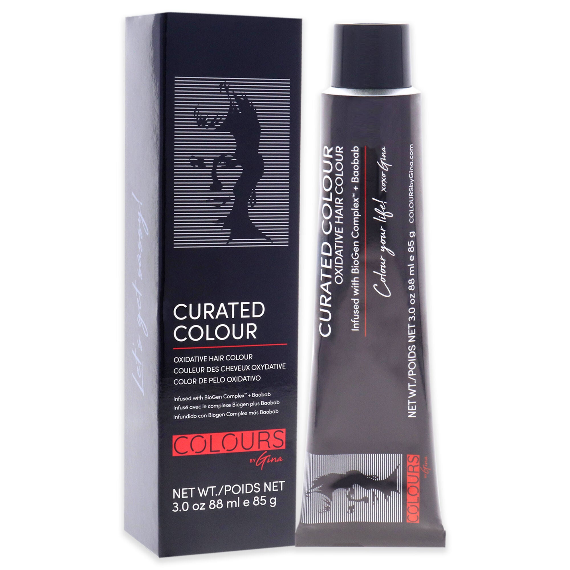Curated Colour - 10.1-10B Extra Light Cool Blonde by Colours By Gina for Unisex - 3 oz Hair Color, See Description, alternate image number 1