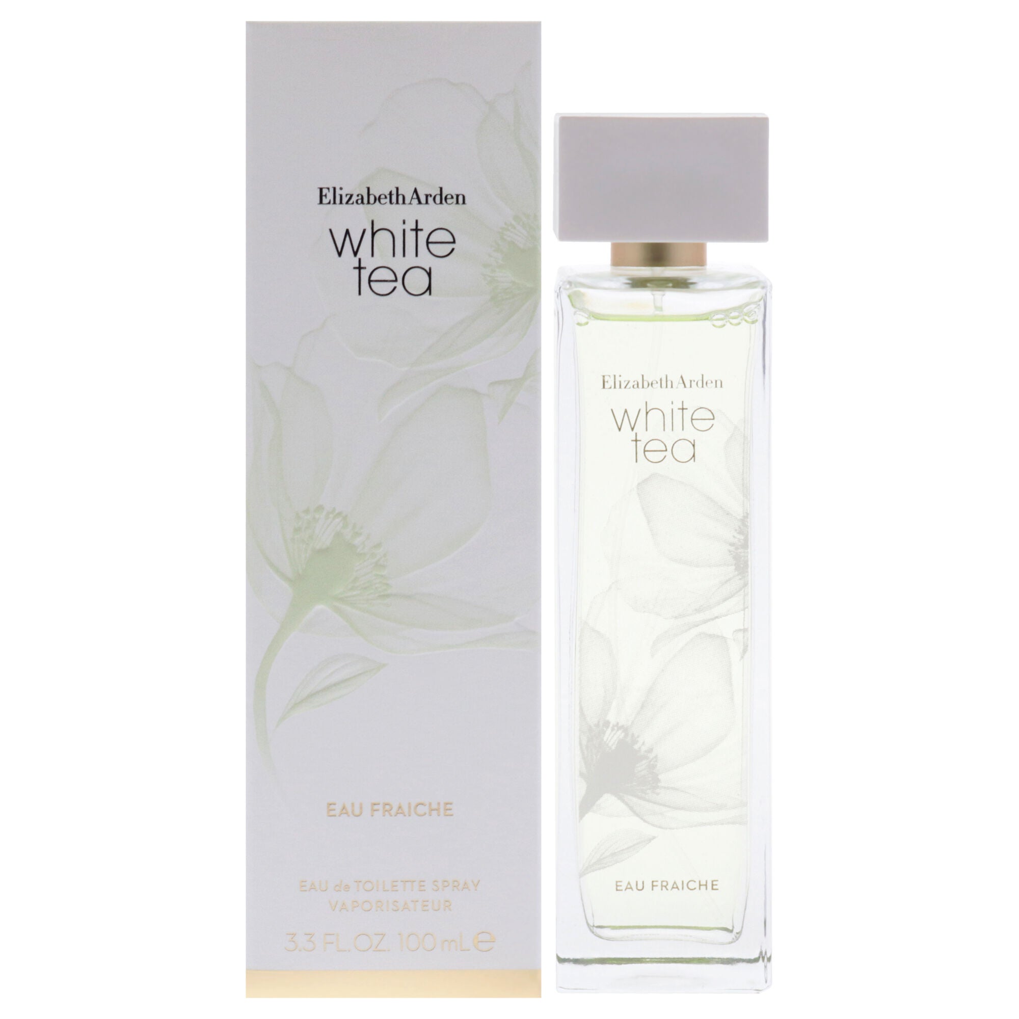White Tea Eau Fraiche by Elizabeth Arden for Women - 3.3 oz EDT Spray, See Description, hi-res image number 0