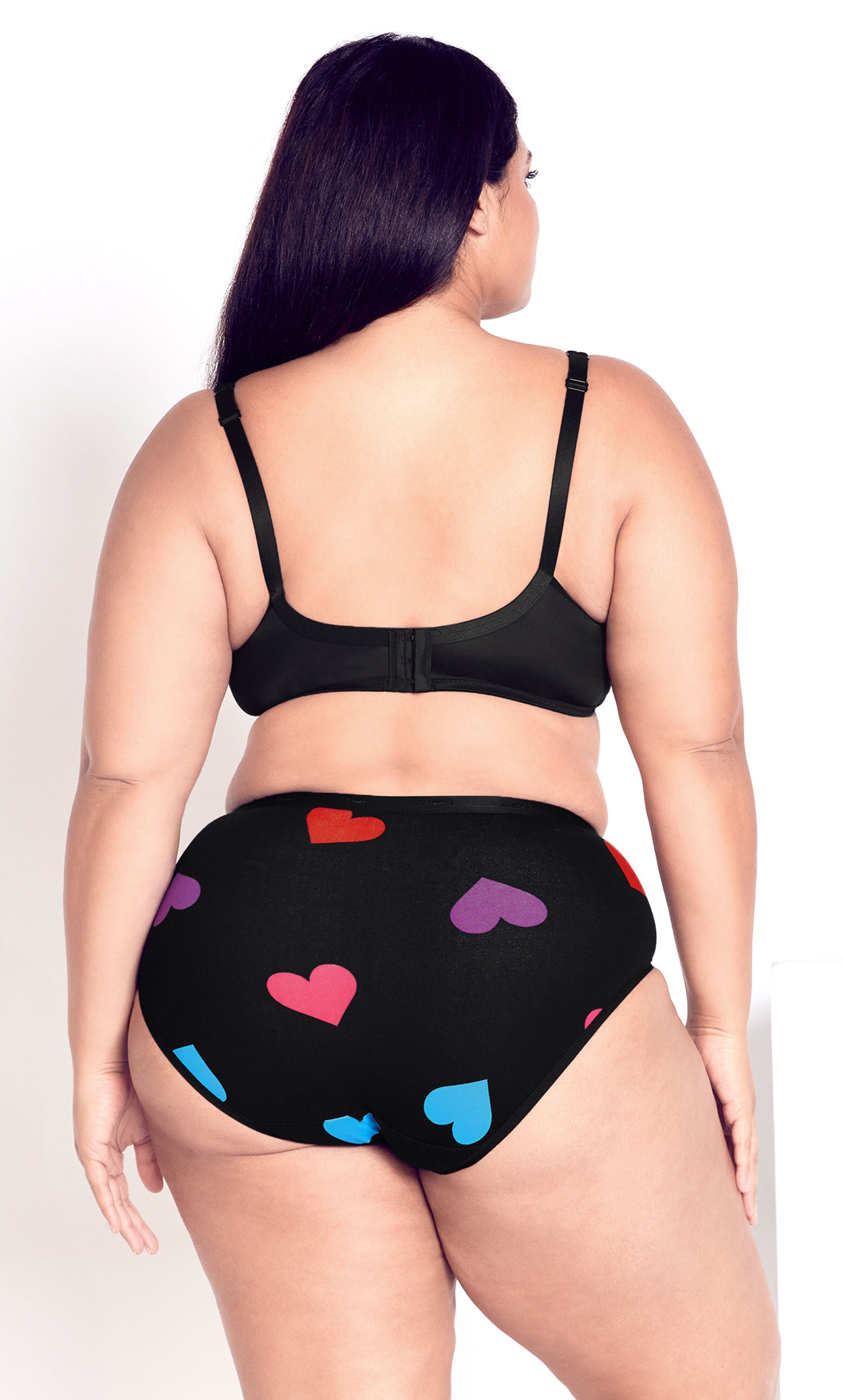 Hi Cut Fashion 3 Pack Brief - multi, , alternate image number 1