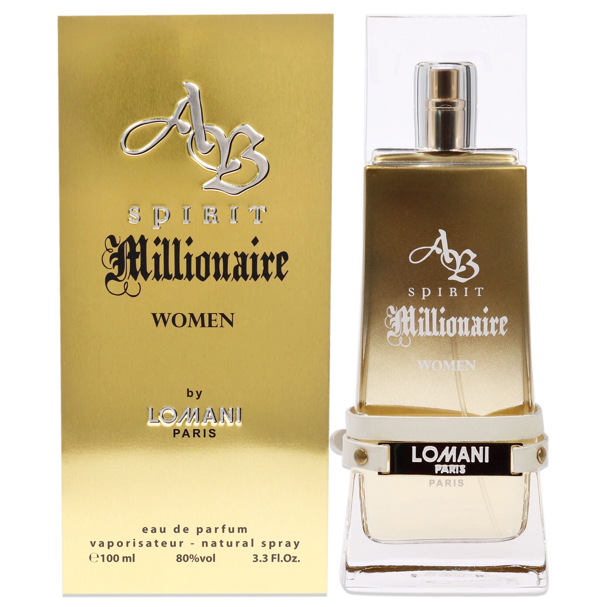 AB Spirit Millionaire by Lomani for Women - 3.3 oz EDP Spray, , alternate image number 5