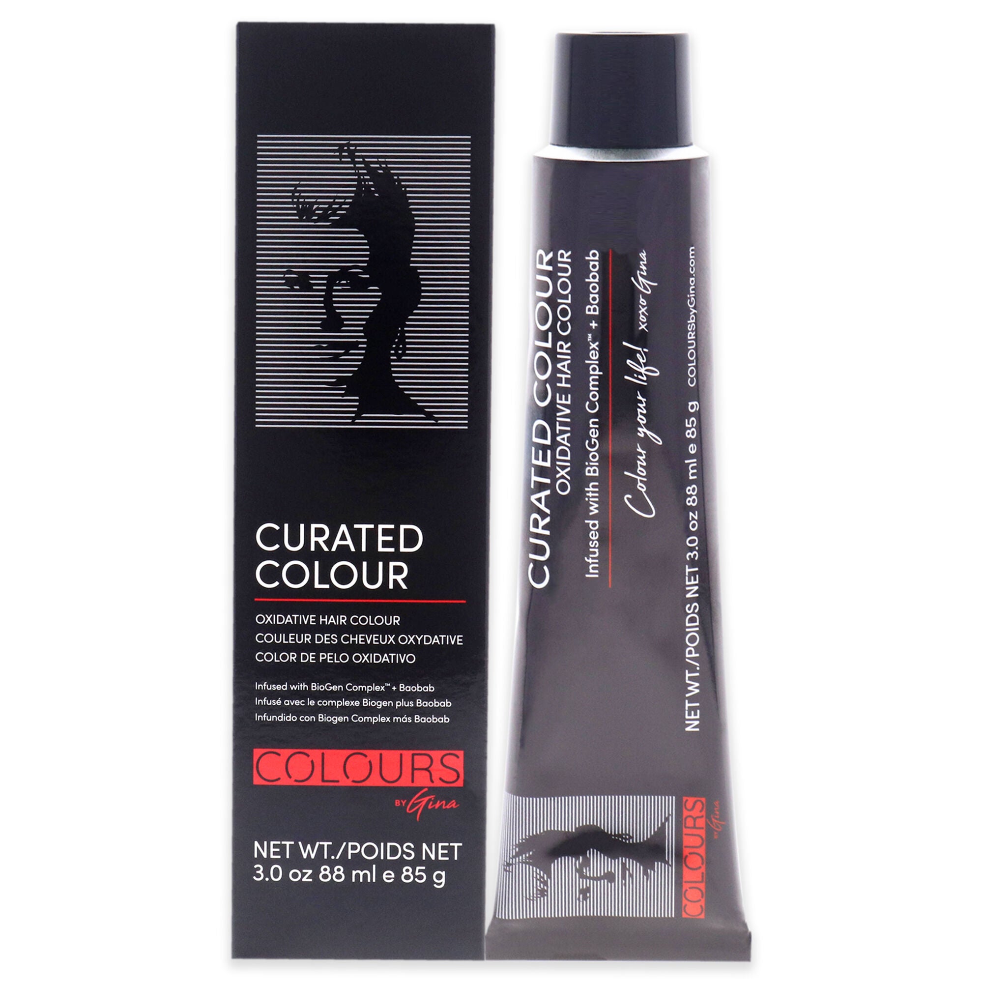 Curated Colour - 10.1-10B Extra Light Cool Blonde by Colours By Gina for Unisex - 3 oz Hair Color, See Description, hi-res image number 0