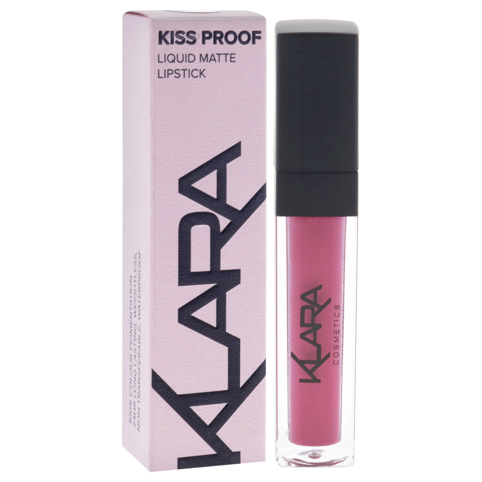 Kiss Proof Lipstick Liquid Matte - 10 Madgenta by Klara for Women - 0.27 oz Lipstick, See Description, alternate image number 2