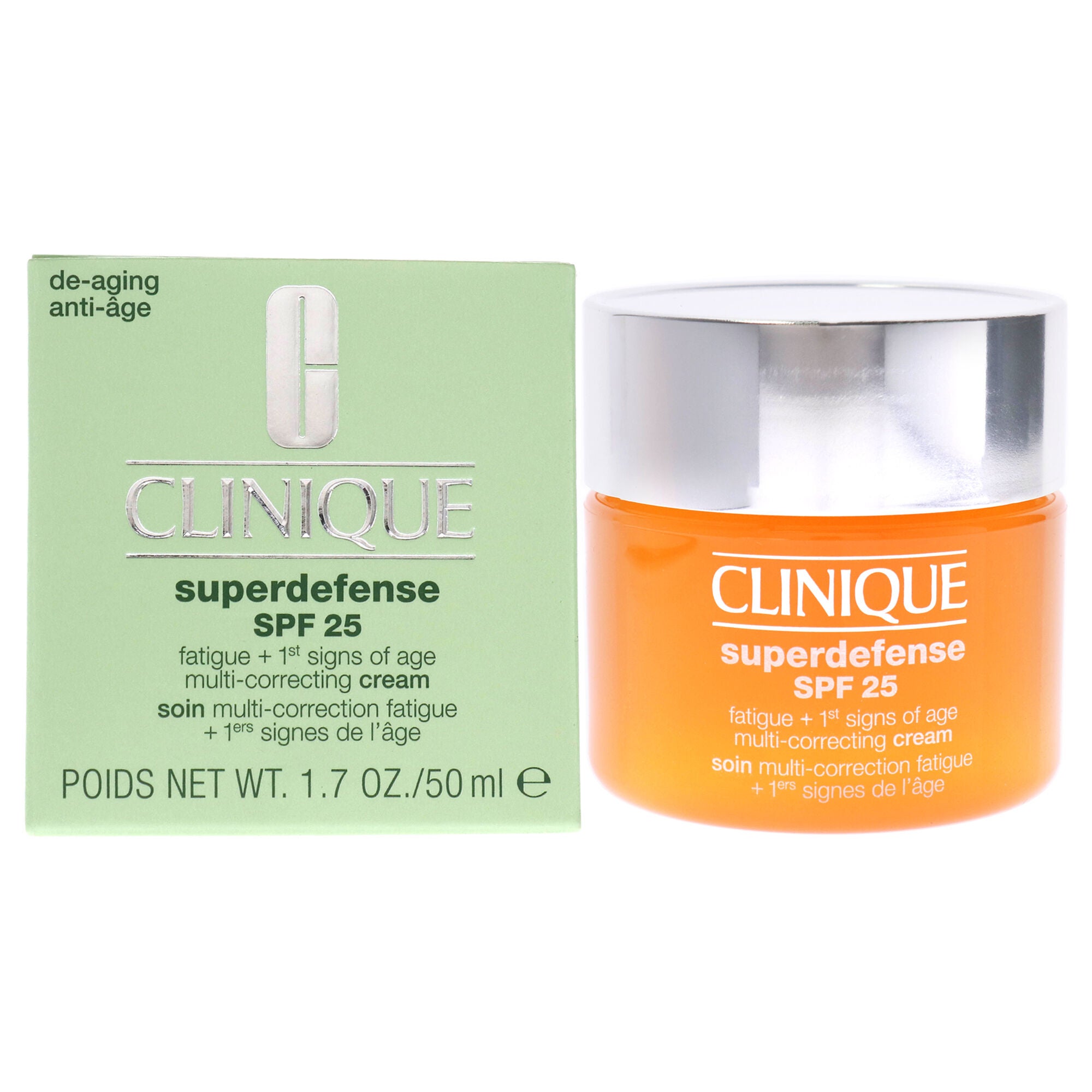 Superdefense Multi-Correcting Cream SPF 25 - Type I-II by Clinique for Unisex - 1.7 oz Cream, , alternate image number 5