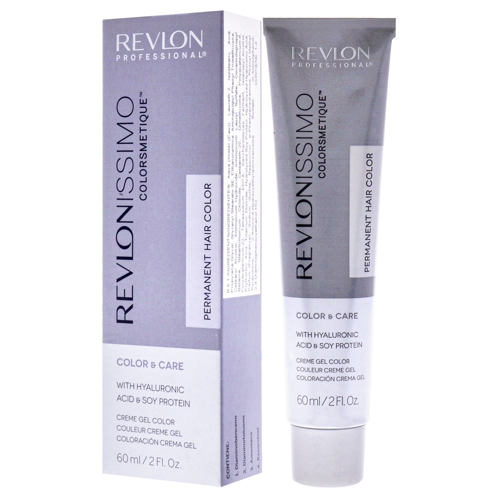 Revlonissimo Colorsmetique - 6.1 Dark Ash Blonde by Revlon for Unisex - 2 oz Hair Color, See Description, alternate image number 2