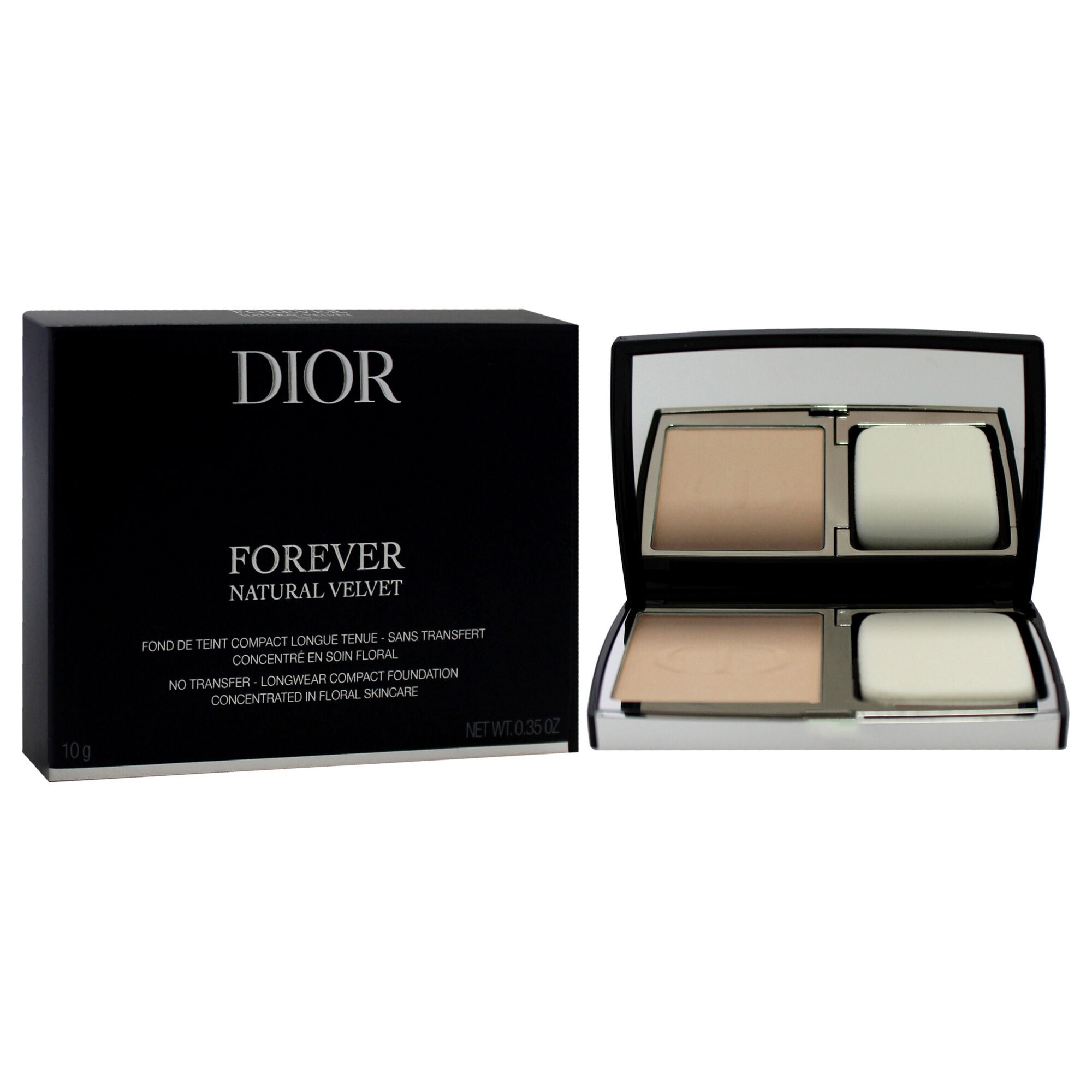 Dior Forever Natural Velvet - 1N Neutral by Christian Dior for Women - 0.35 oz Foundation, See Description, alternate image number 1