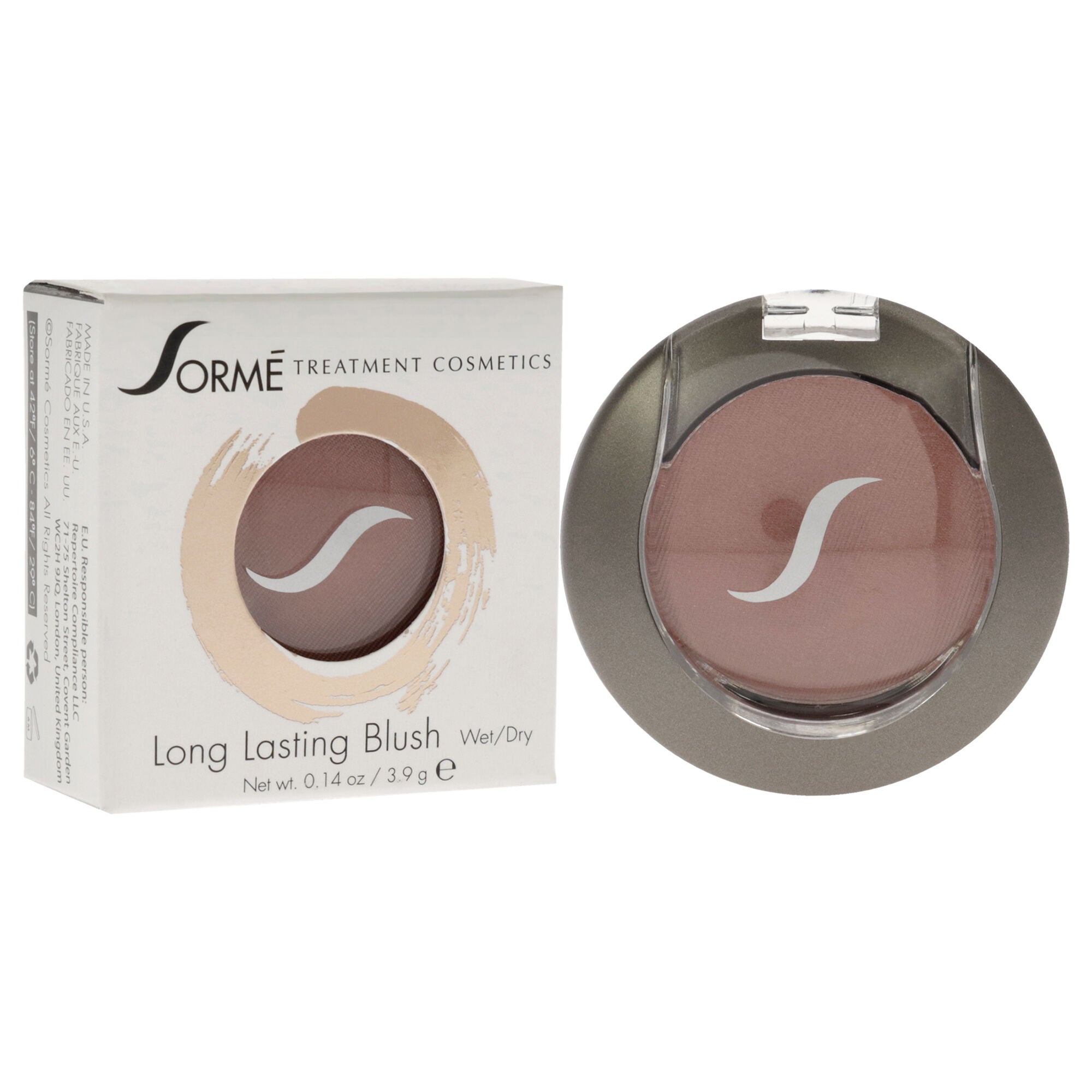 Wet and Dry Long Lasting Blush - 501 Pomegranate by Sorme Cosmetics for Women - 0.14 oz Blush, See Description, alternate image number 2