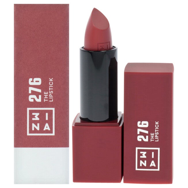 The Lipstick - 276 Shiny Dusty Red by 3INA for Women - 0.11 oz Lipstick, See Description, hi-res image number 0