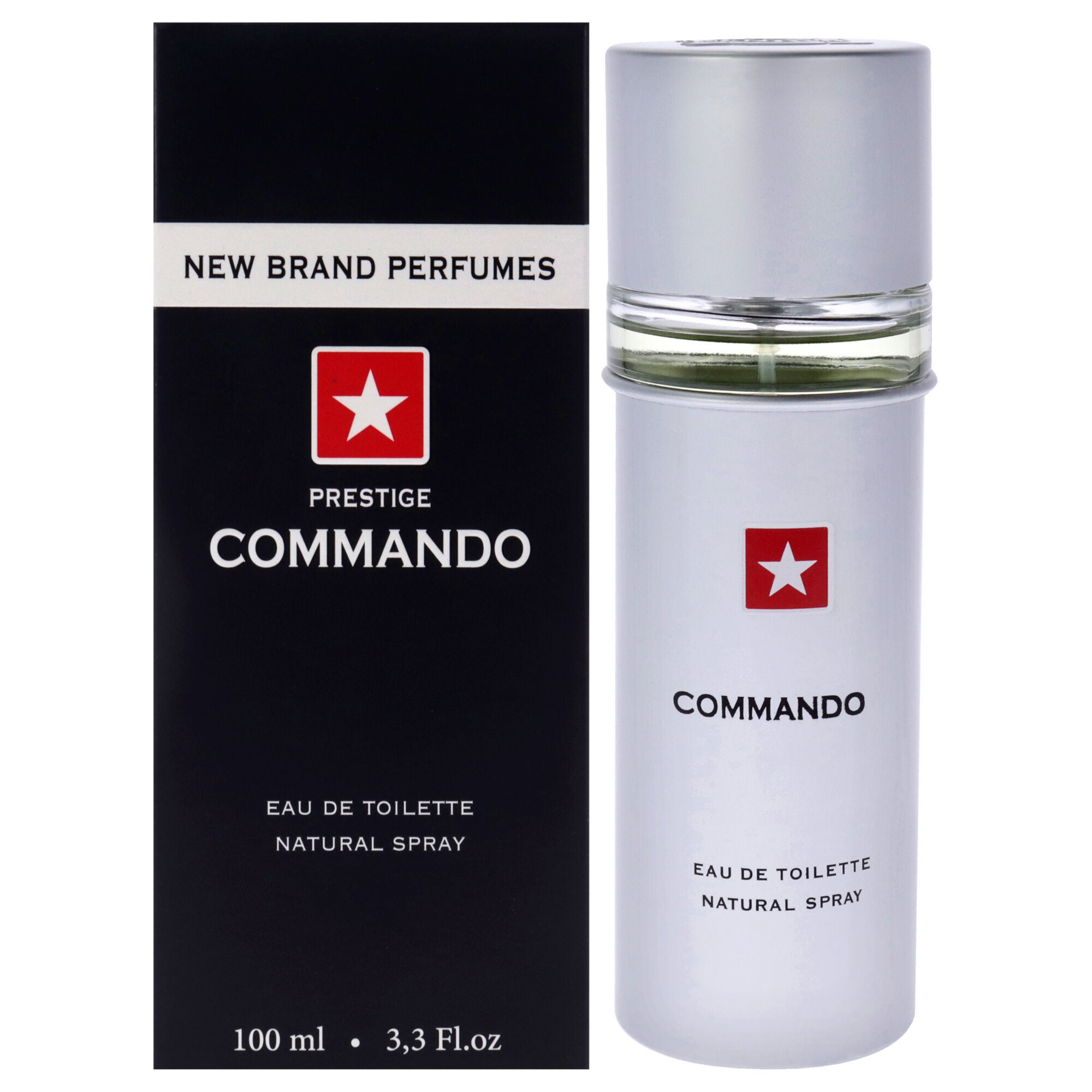 Commando by New Brand for Men - 3.3 oz EDT Spray, See Description, hi-res image number 0