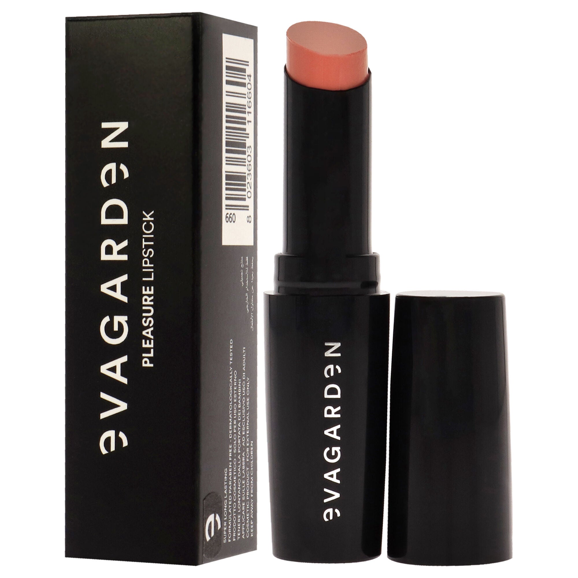 Pleasure Lipstick - 660 Salmon by Evagarden for Women - 0.10 oz Lipstick, , alternate image number 7