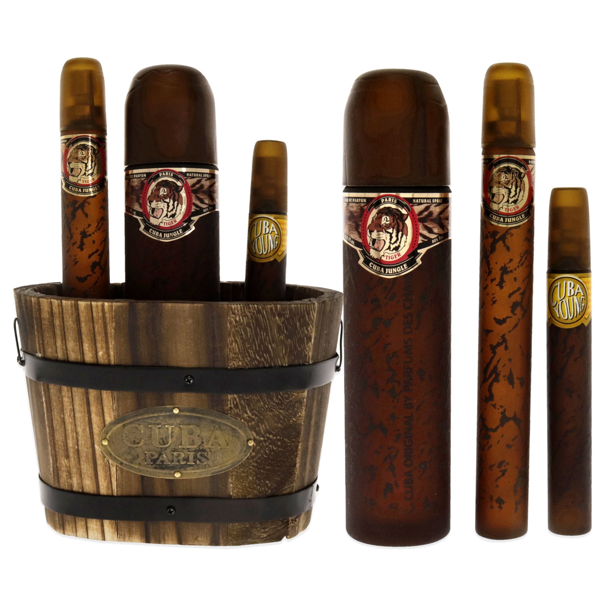 Cuba Jungle Tiger by Cuba for Women - 3 Pc Gift Set 3.3oz EDP Spray, 1.17oz EDP Spray, 0.5oz EDP Spray, , alternate image number 5