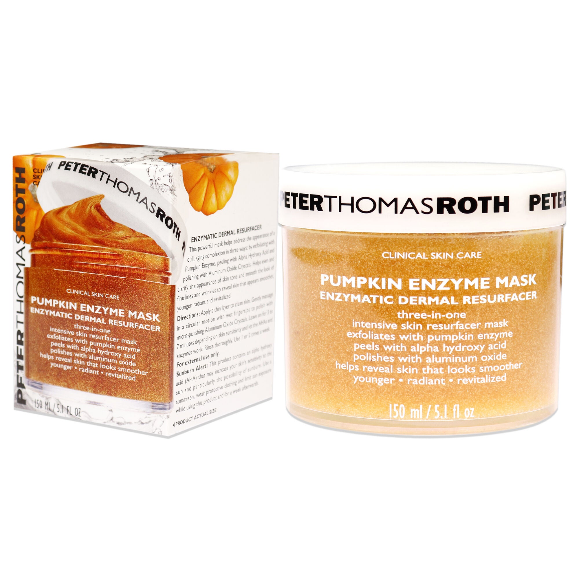 Pumpkin Enzyme Mask by Peter Thomas Roth for Women - 5 oz Mask, , alternate image number 7
