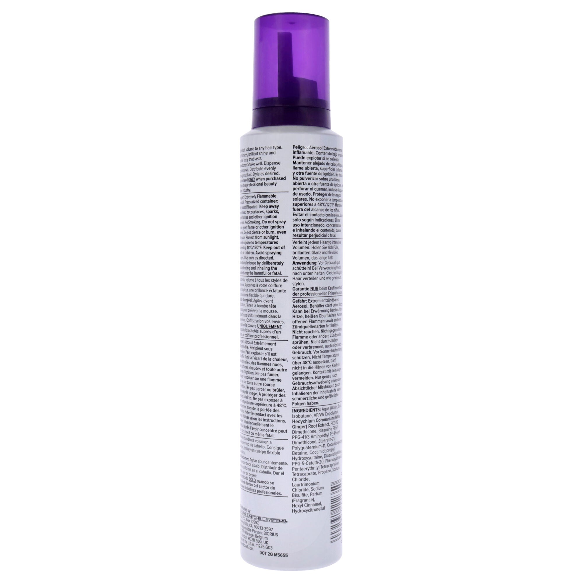 Extra Body Sculpting Foam by Paul Mitchell for Unisex - 6.7 oz Foam, See Description, alternate image number 1