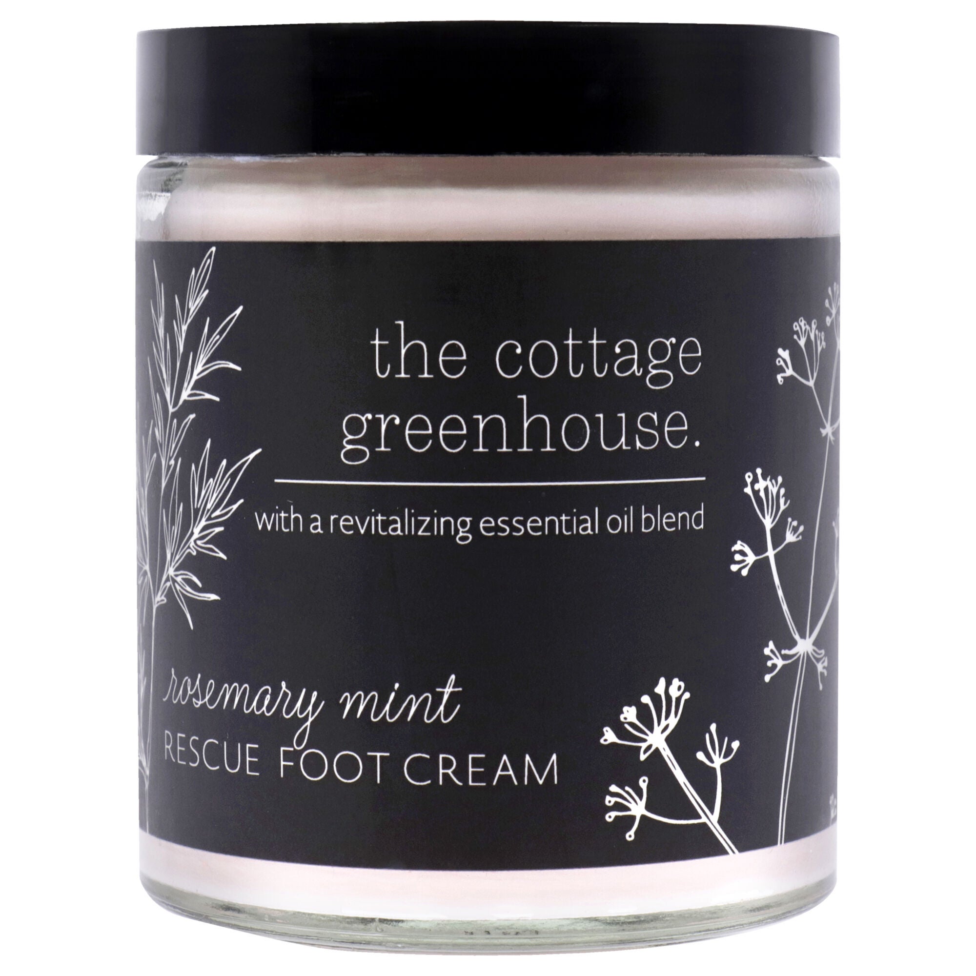 Rescue Foot Cream - Rosemary Mint by The Cottage Greenhouse for Unisex - 6 oz Cream, See Description, hi-res image number 0
