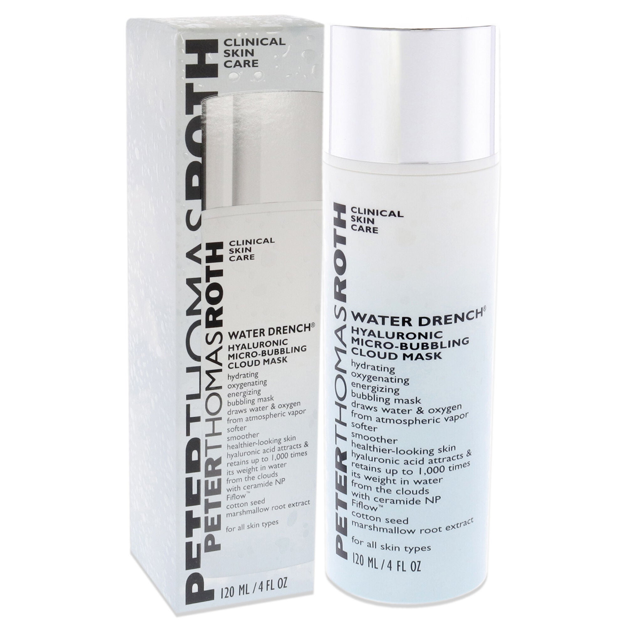 Water Drench Hyaluronic Micro-Bubbling Cloud Mask by Peter Thomas Roth for Women - 4 oz Mask, , alternate image number 7