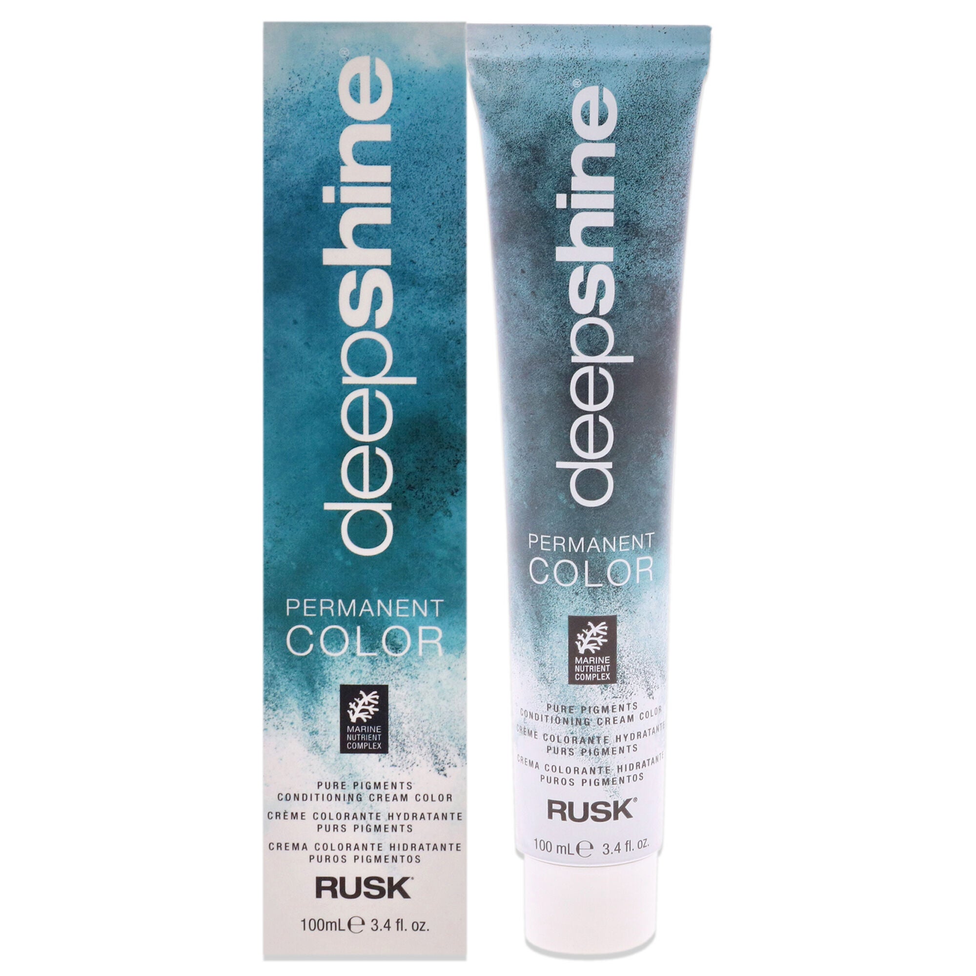 Deepshine Pure Pigments Conditioning Cream Color - 8.11AA Intense Light Ash Blonde by Rusk for Unisex - 3.4 oz Hair Color, See Description, hi-res image number 0