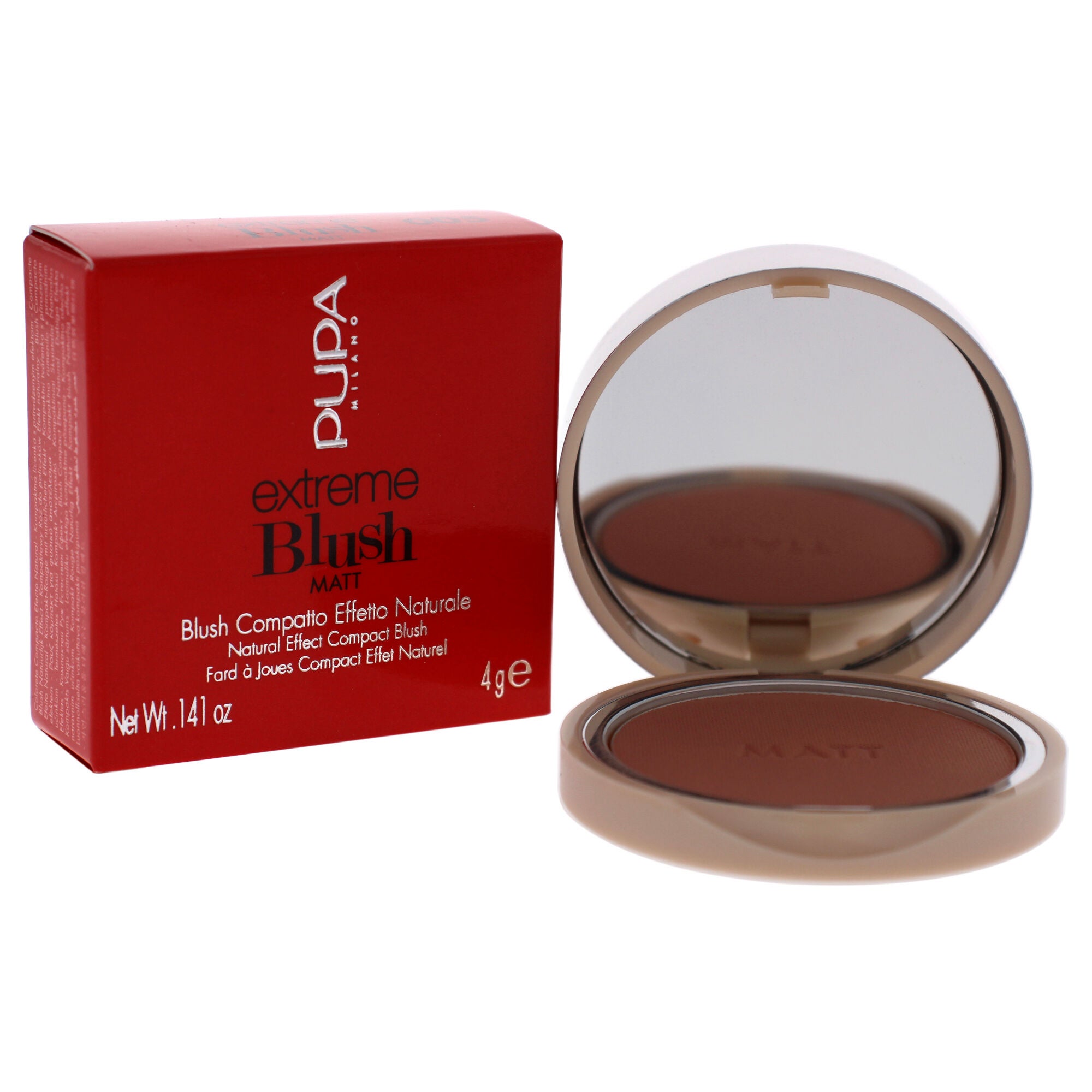 Extreme Blush Matt - 005 Rose Brown by Pupa Milano for Women - 0.141 oz Blush, See Description, alternate image number 1
